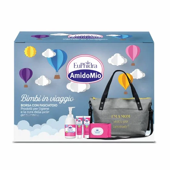 EUPHIDRA AMIDOMIO BIMBI IN VIAGGIO COFANETTO 3 PEZZI