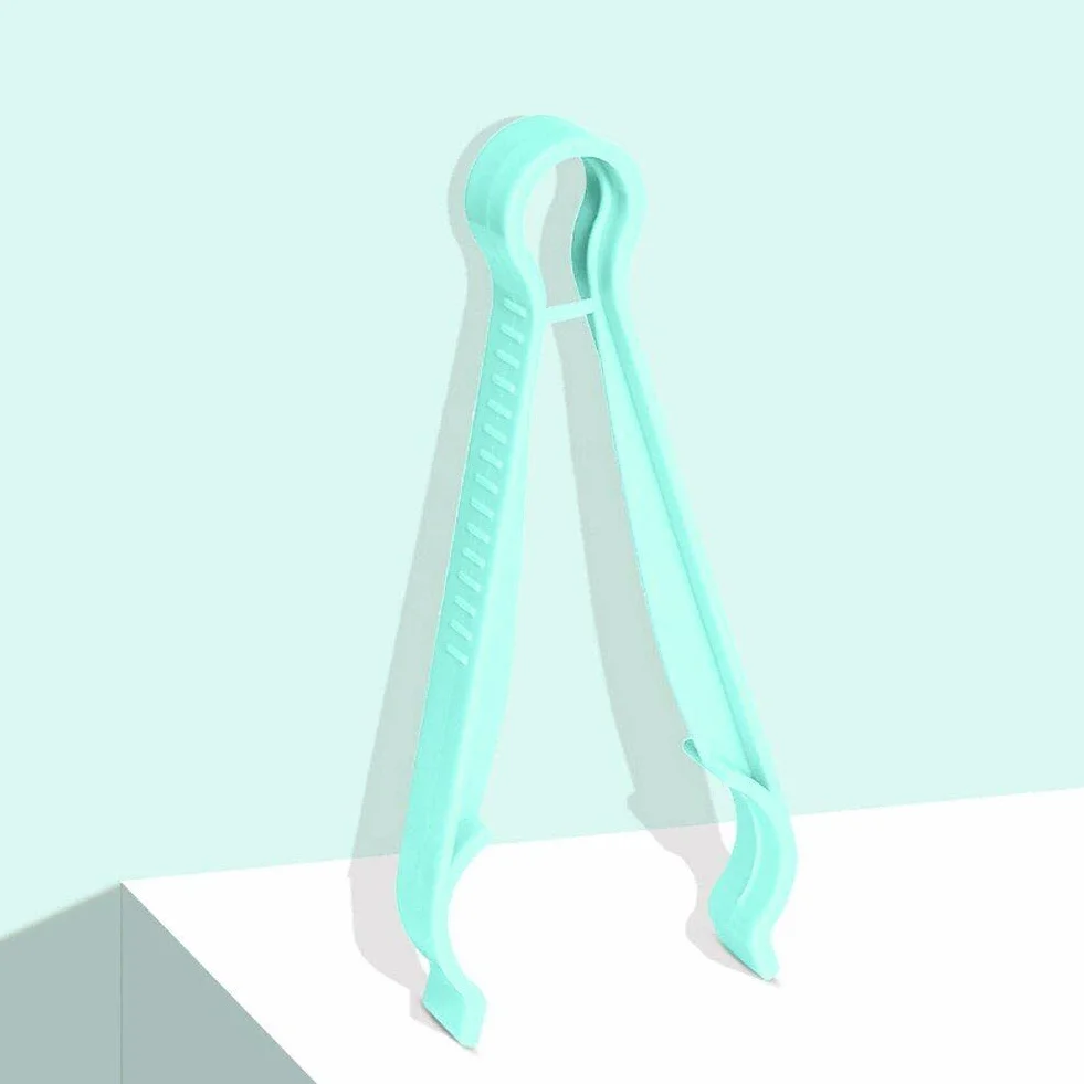 Pinze 2 Pezzi Pinze per Bambini Infantile per Alimentazione per Bambini Morsetto Clip per Biberon per Alimentazione di Latte Morsetto Clip di Ciuccio Anti -Slip