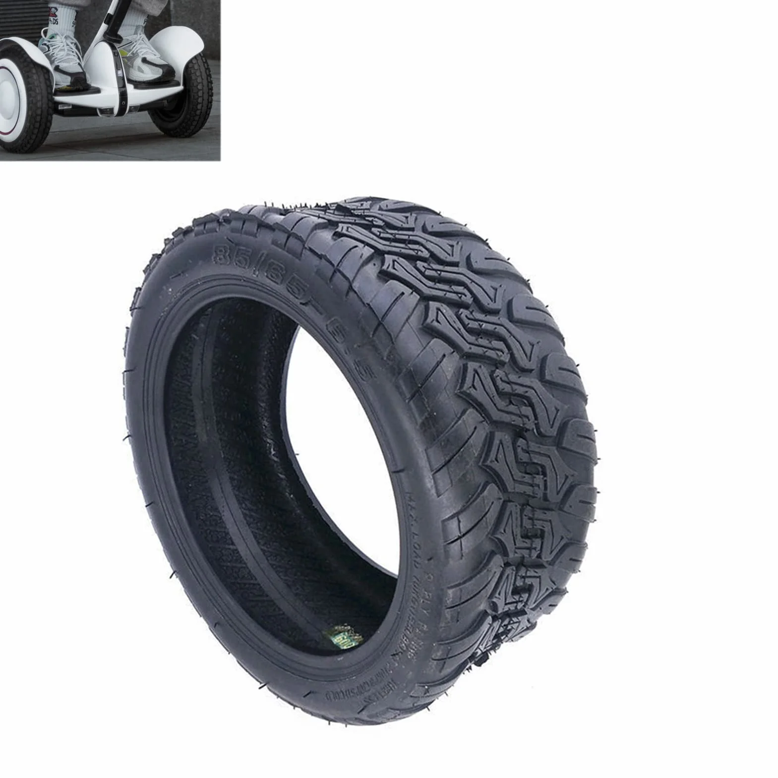 MOVKZACV Ruote di ricambio per scooter elettrico, 85/65-6.5 pneumatico tubo esterno Balance Tire Scooter parti di ricambio compatibili per Ninebot Mini PRO