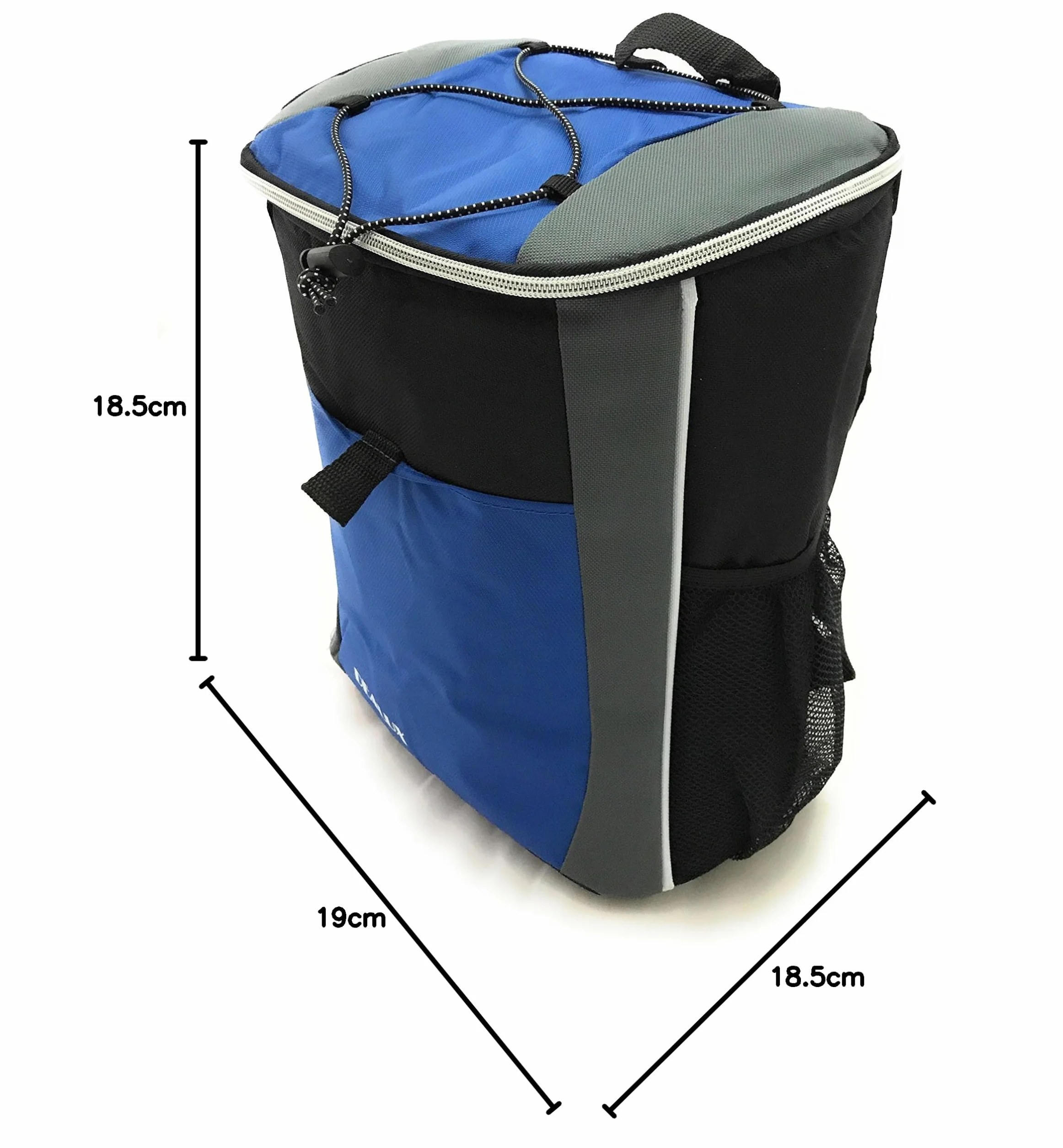 Zaino Delivery Termico Backpack Blu 19 Litri per Cibo e Bevande da Asporto