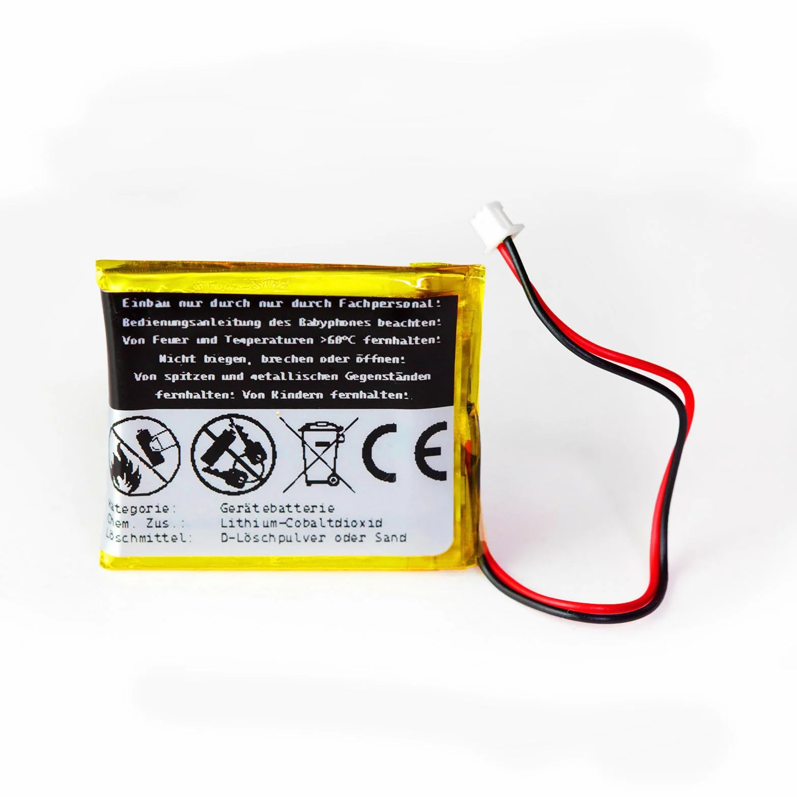 Batteria per baby monitor GHB, BOIFUN, Oretti, Luvion Babyfon ecc. (Tipo A)