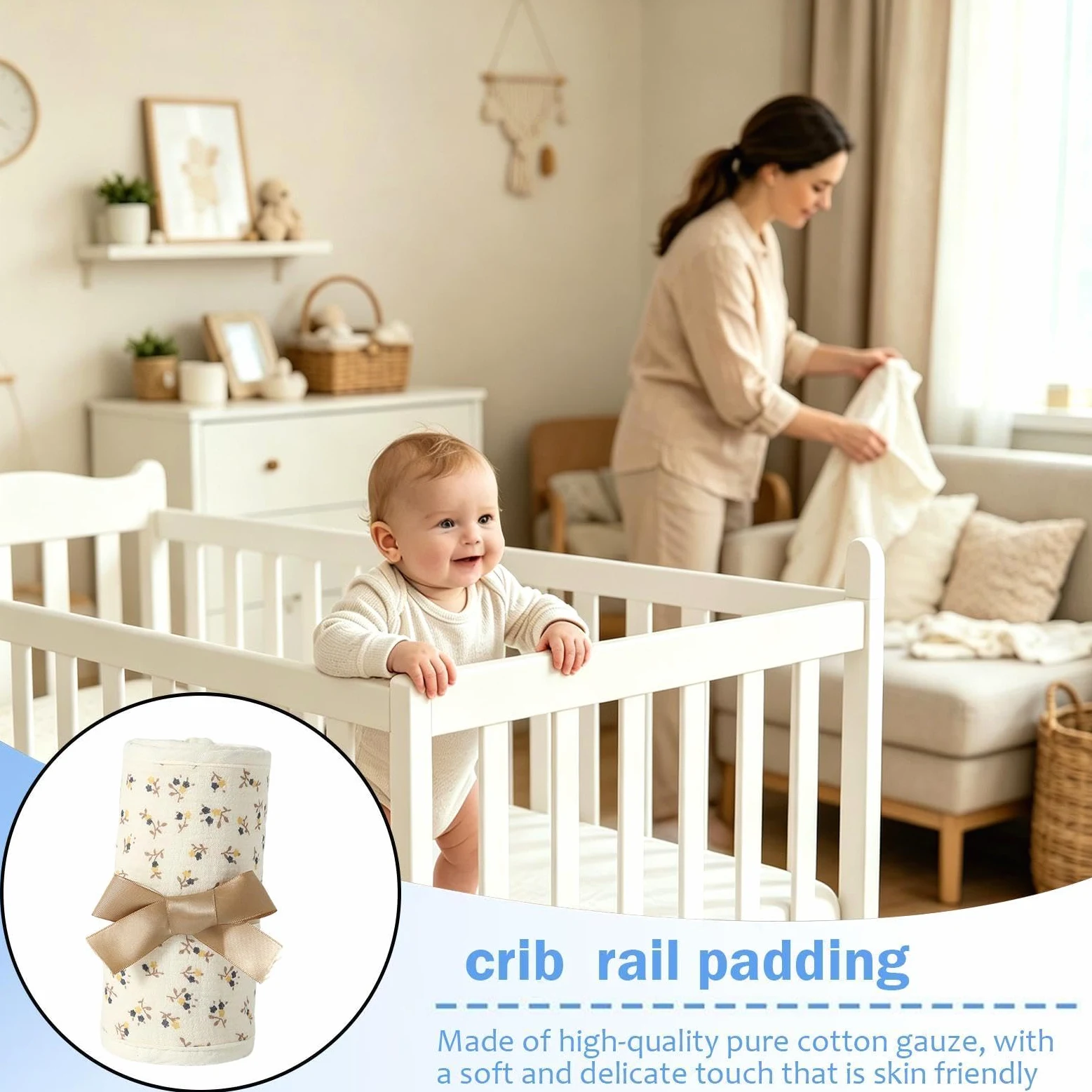 Paracolpi anti-da Set da 4 Pezzi Antie Anticollisione | Protezioni per sponde per dentizione bambini per Box Mobili Asilo Viaggi Quotidiani Appartamento