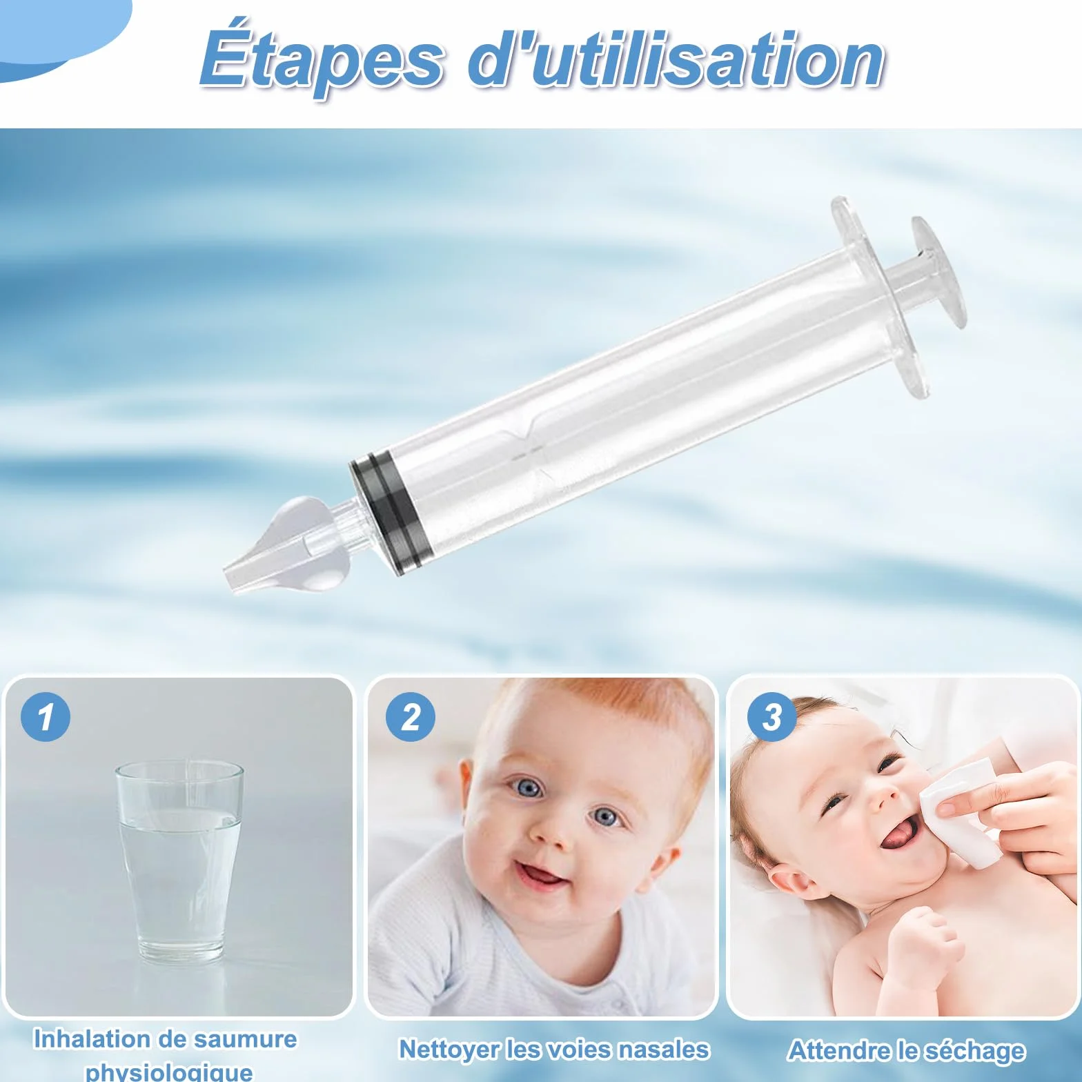 Scettar 20 Beccuccio Morbido Lavaggio Nasale Bambini, Punte per Siringa Nasale, Sterilizzabili - tappini Siringa Per Nasali, Nasali in Silicone per Lavaggi Neonato Olive Nasali per Lavaggio Neonato