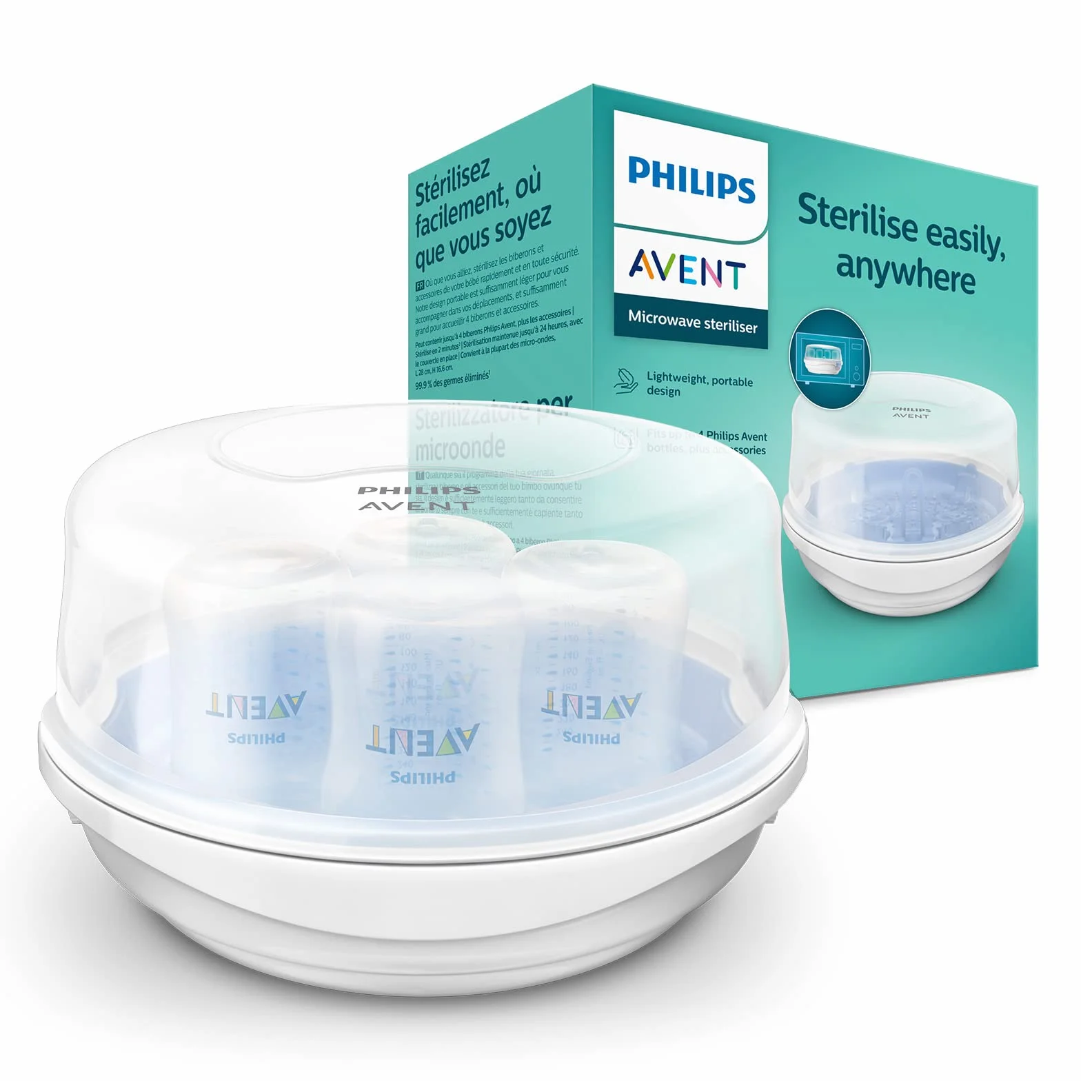 Philips Avent SCF281/02 Sterilizzatore per Forno a Microonde