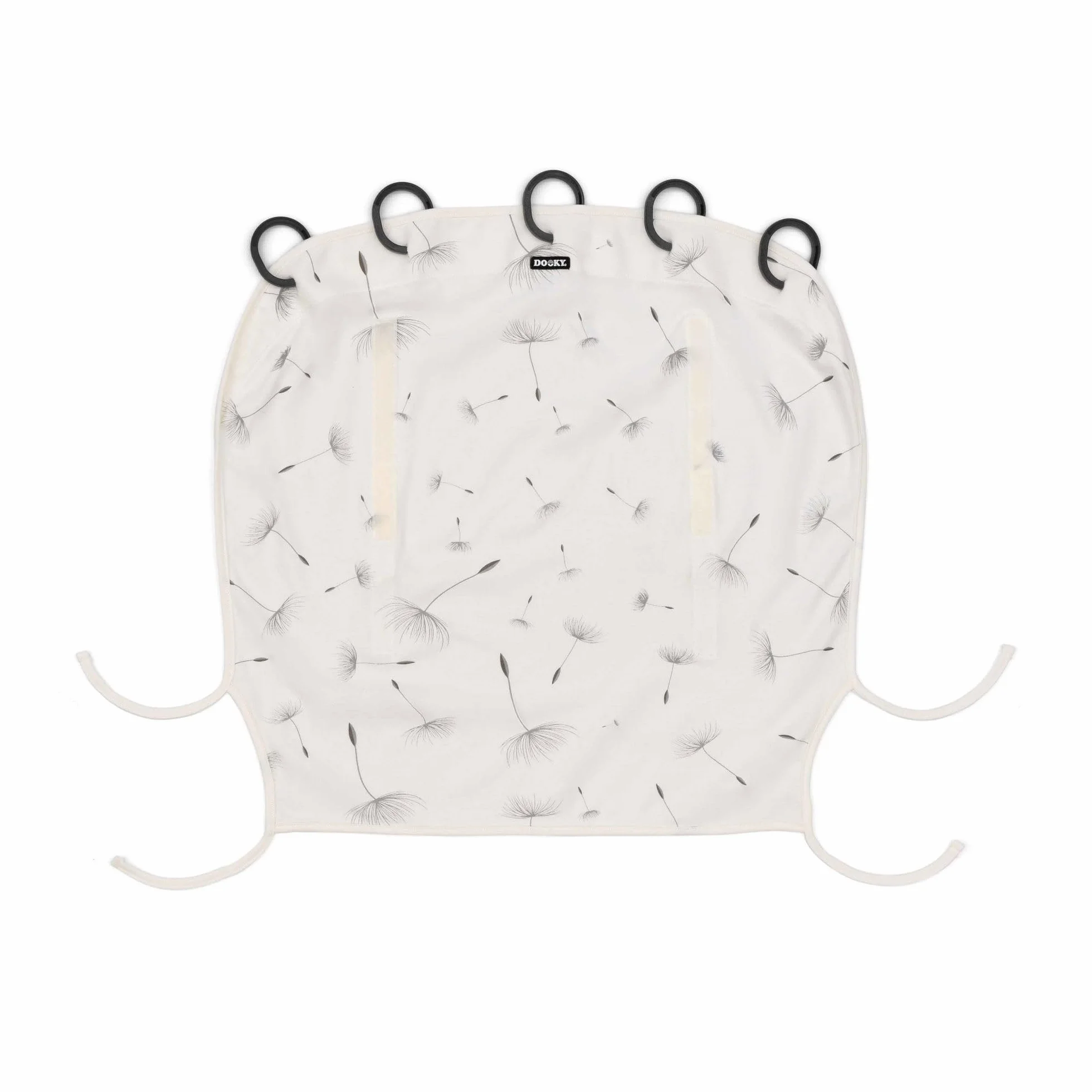 The Original Dooky 126601 Tendina Parasole Universale per Passeggino e Carrozzina, Protegge da Luce, Vento, Rumore, Dandelion - 100 g
