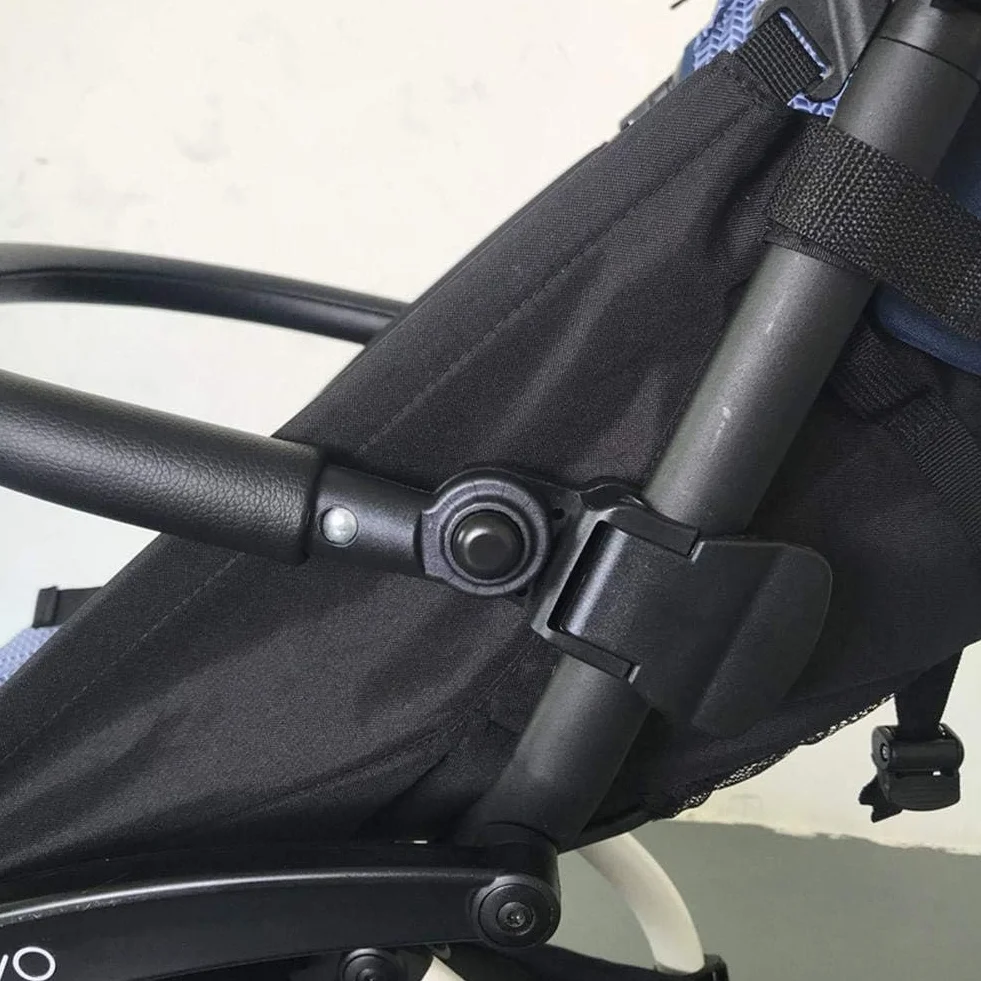 Staffa di protezione universale per carrozzina Gruccia di sicurezza per passeggino, Baby Trolley Bumper Grip Maniglia Passeggino Regolabile Pushchair Bumper Bar Accessori Per Baby