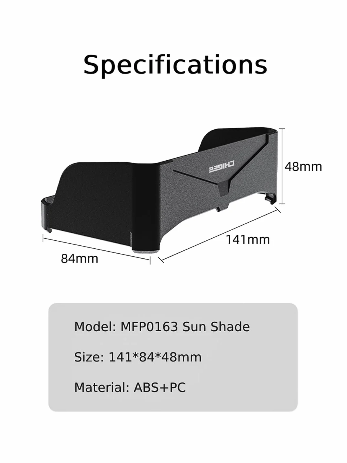 Sun Shade for CHIGEE per AIO-5 Series,CHIGEE per AIO-5 LITE AIO-5 Play