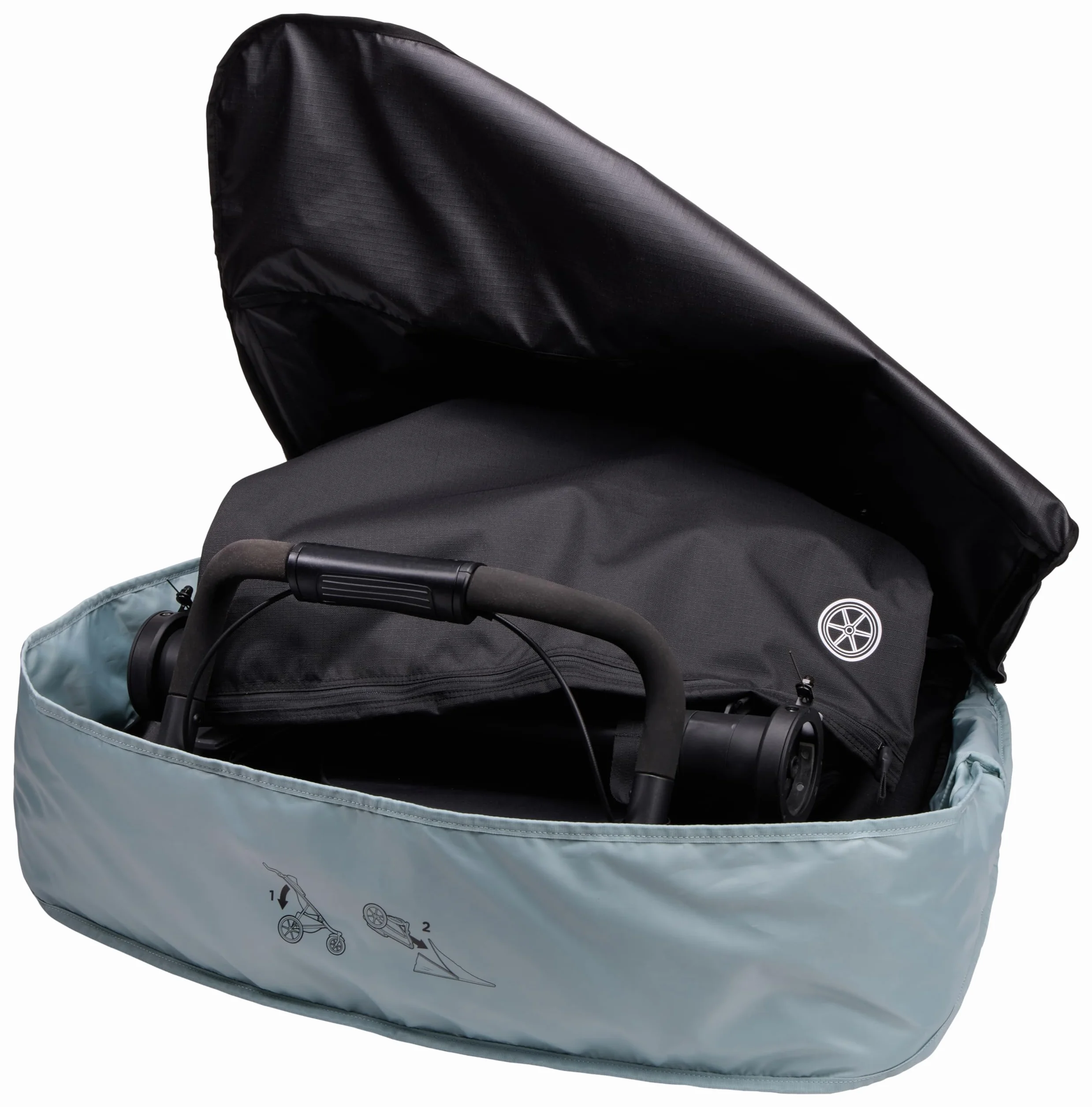 Thule Borsa da viaggio per passeggino, colore nero