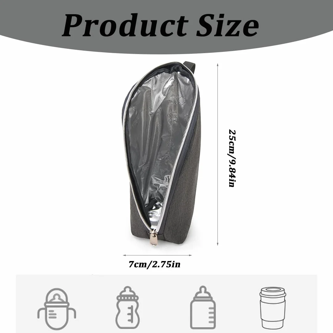 Borsa Isotermica Thermos Portatile Grigio