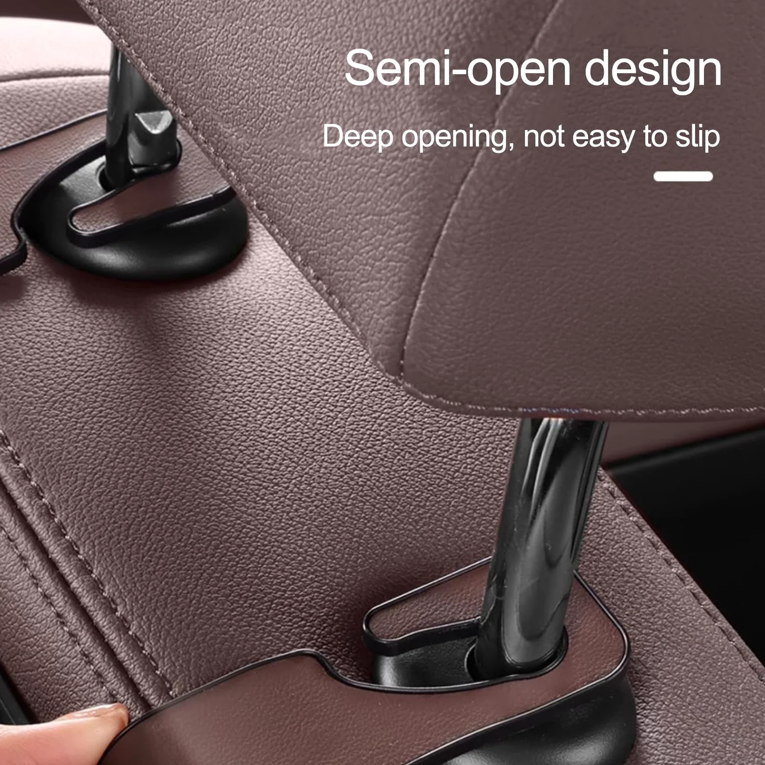Organizer per seggiolino Auto con Spallacci Regolabili in Lunghezza, Auto Organizzatore Kick Mats Impermeabile Sedile Posteriore, Organizer per sedili Posteriori con(Grey)