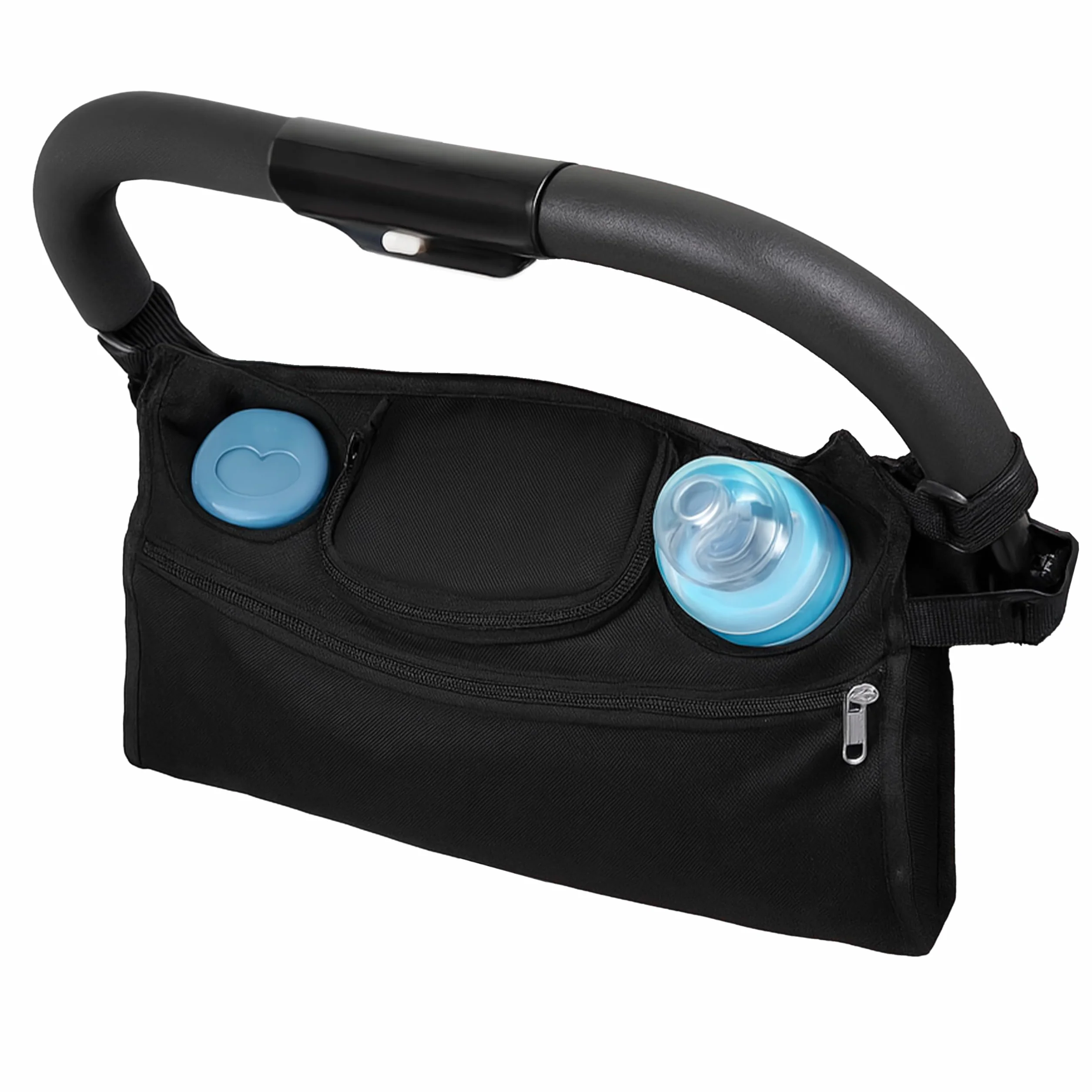 Generico Borsa Passeggino Universale – Organizer Passeggino Impermeabile, con Multitasche e Scomparto per Biberon