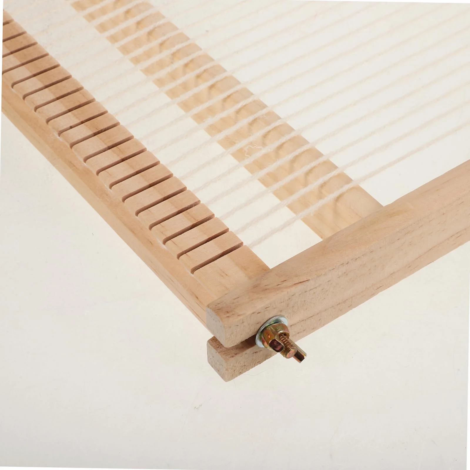 BATHVEVE Telaio per Tessitura in Legno per Ragazzo Ragazza e Giovani Semplice Funzionamento, per Lavori Artigianali e Insegnamento Fai da Te, Strumento Multifunzionale per Colore Casuale