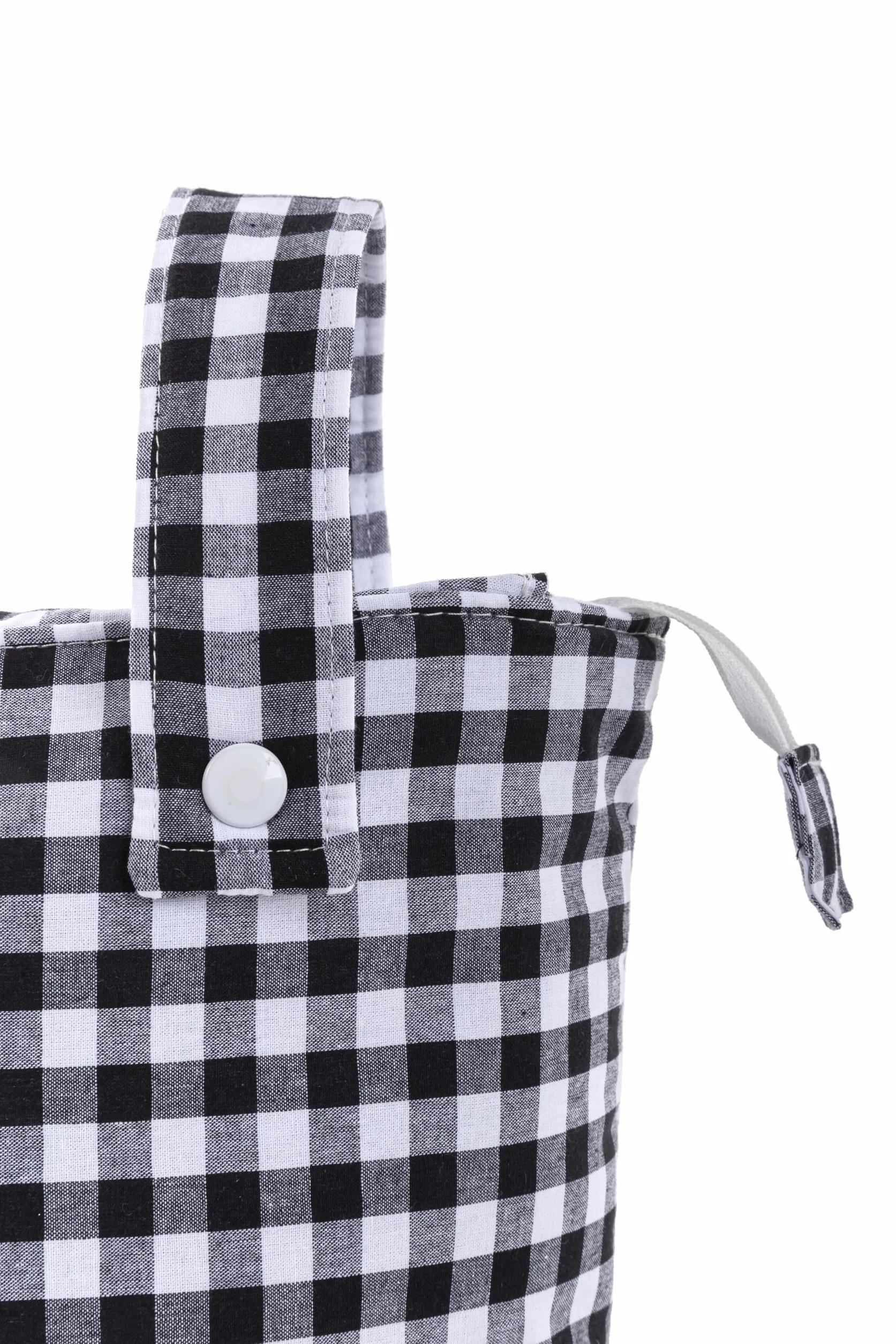 Borsa Organizer per Passeggino con Tasche per Mamma, Borsa per Passeggino, Multifunzionale con Grande Capacità di Stoccaggio (Nero), Nero/Bianco