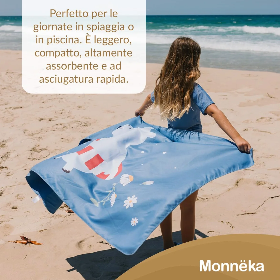 Telo in Microfibra | Asciugamano da Bagno Leggero e ad Asciugatura Rapida | Assorbente e Morbido | Ideale per Spiaggia, Piscina o Vacanze | Wild Animals