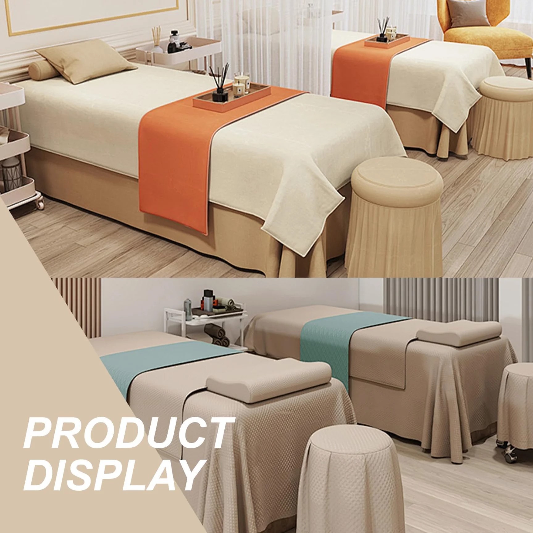 Materassino per lettino da massaggio, con foro per il viso, 74, 8x27, 6 pollici, spesso, per lettino da massaggio, morbido e confortevole, per centro estetico, spa, donna, forniture, materassino pe