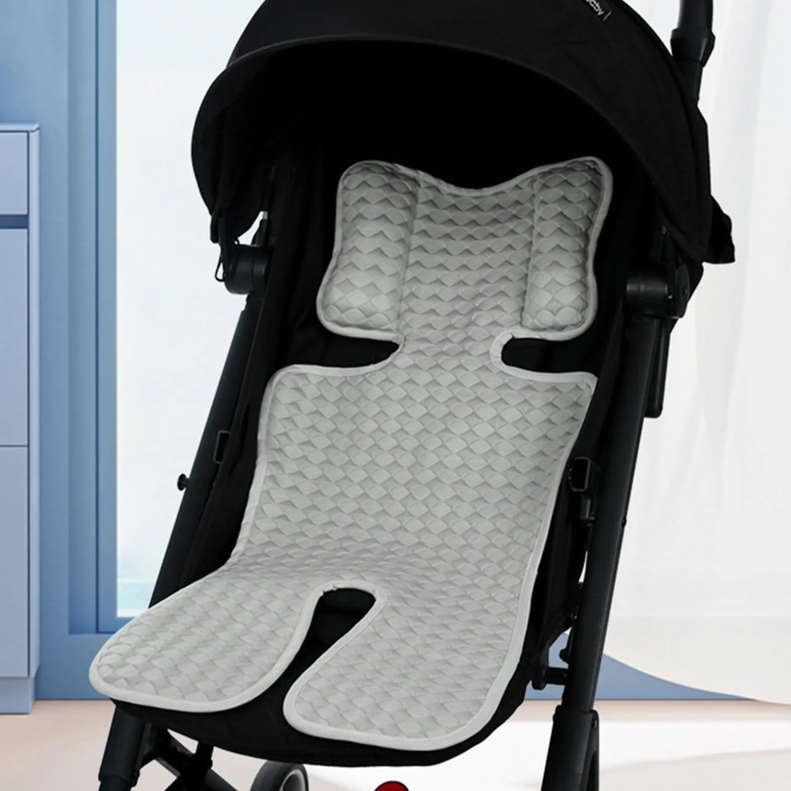 Cuscino refrigerante in gel per seggiolino auto, passeggino, tappetino rinfrescante con ghiaccio, cuscino di raffreddamento per passeggino, fodera per carrozzina, fodera per seggiolone per bambini