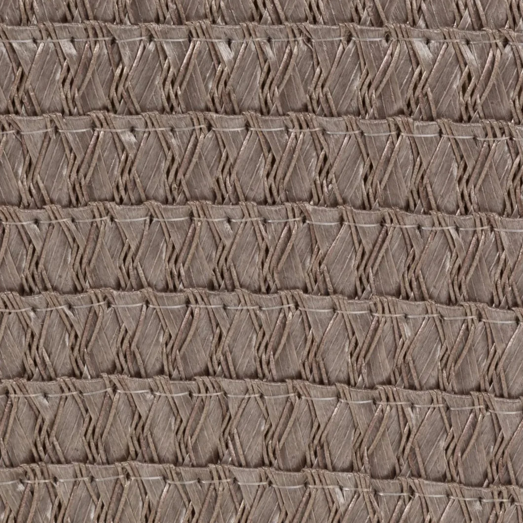 Compactor Lilou Cestino Portaoggetti Intrecciato con Manici, Polipropilene e Cartone, 23 x 15 x 12 cm, Tortora, RAN9697 (Confezione da 2)