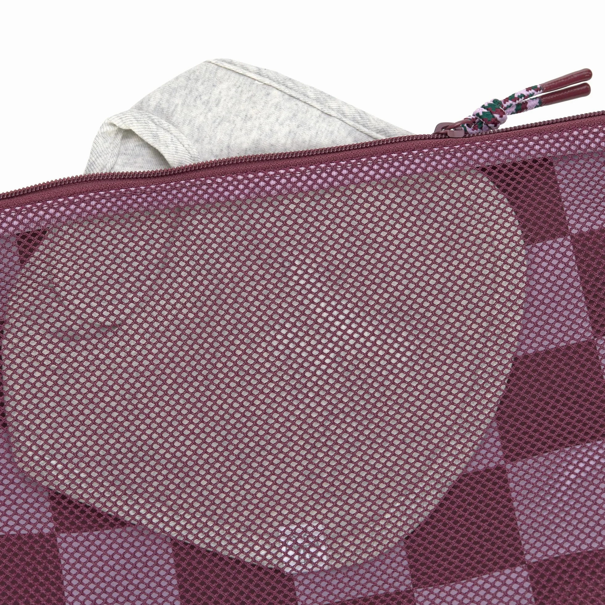 LÄSSIG Borsa per pannolini con fasciatoio per i bambini in movimento/Casual Changing Organizer deep red/lavender