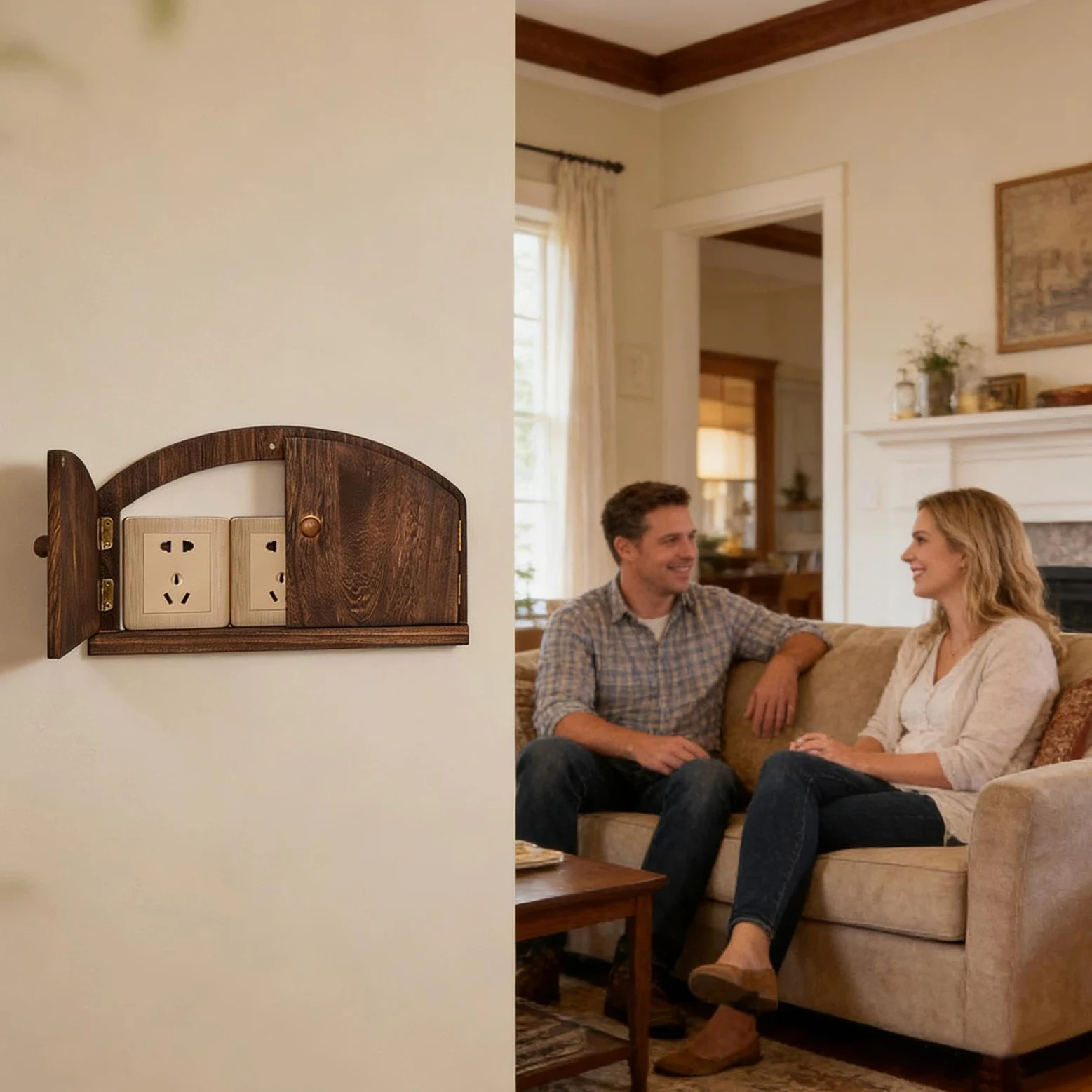 Copripresa Elettrica,Estetici e senza Fori - Decorazioni per Parete con CopriPresa Elettrici,per Interni Casa Camera Bagno Ufficio Scuola Animali Domestici