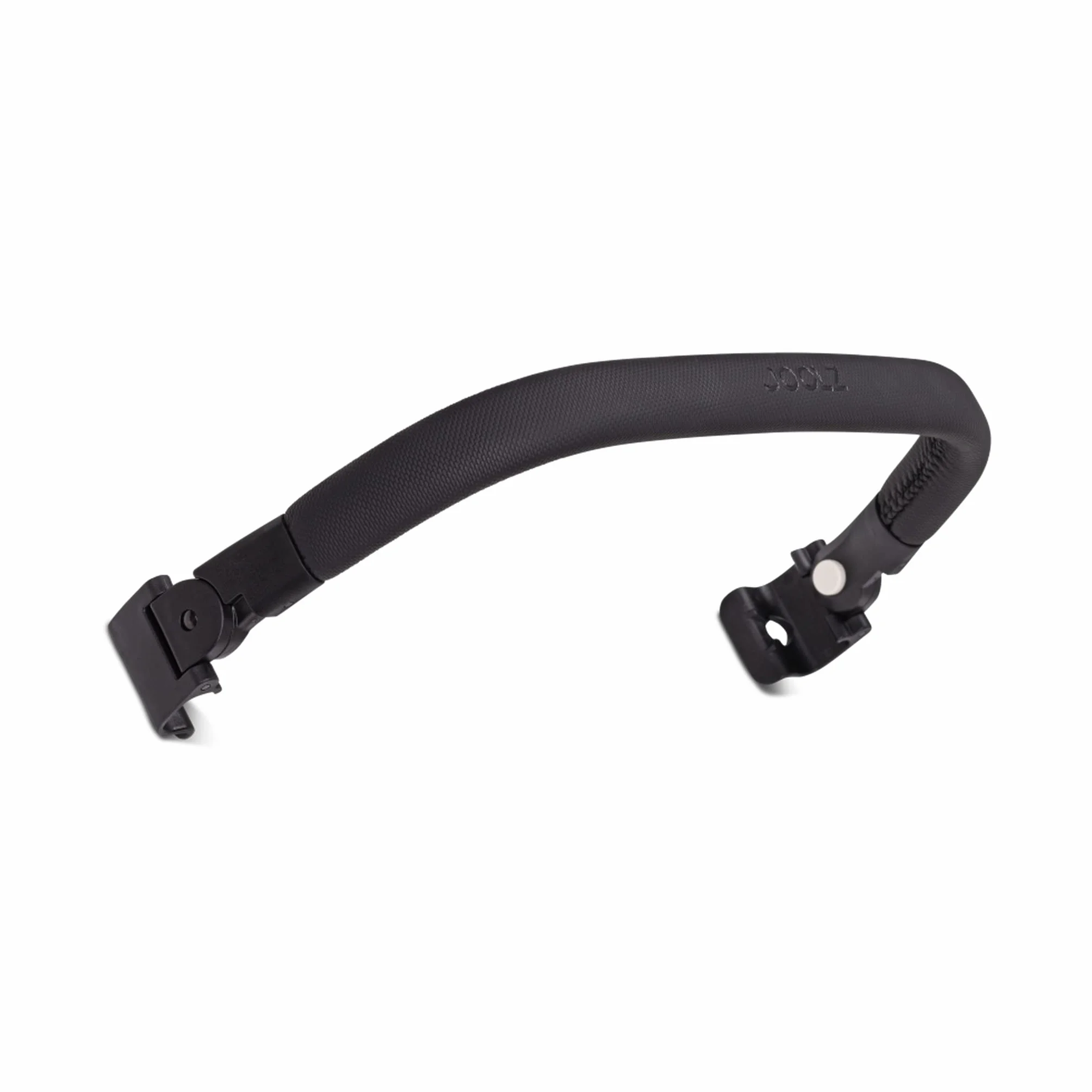 Joolz AER+ - Barra paraurti per passeggino, pieghevole, extra comfort, design elegante, facile da montare e aprire, ideale per appendere giocattoli, colore: Nero carbonio