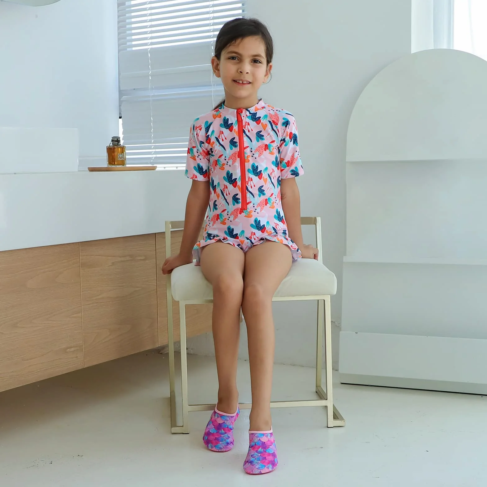 MASOCIO Scarpe da Acqua Bambini Antiscivolo Rapida Asciugatura Mare Piscina Spiaggia Sportive Acquatici