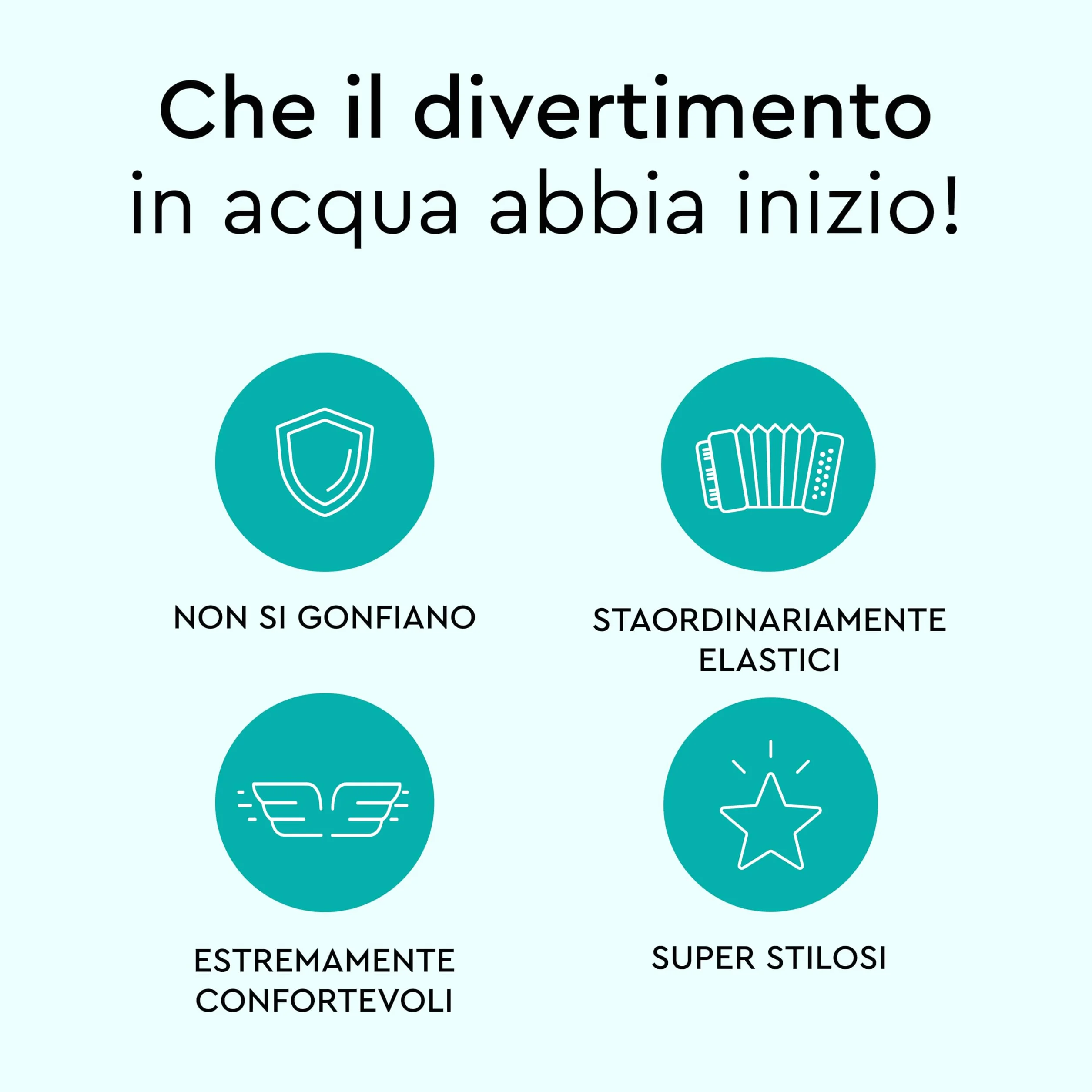 Pannolini costumino LILLYDOO monouso, delicati sulla pelle, per bambini taglia M (9-15 kg), confezione da 18 pezzi, con fantasia sottomarina – pannolini per una protezione sicura in acqua