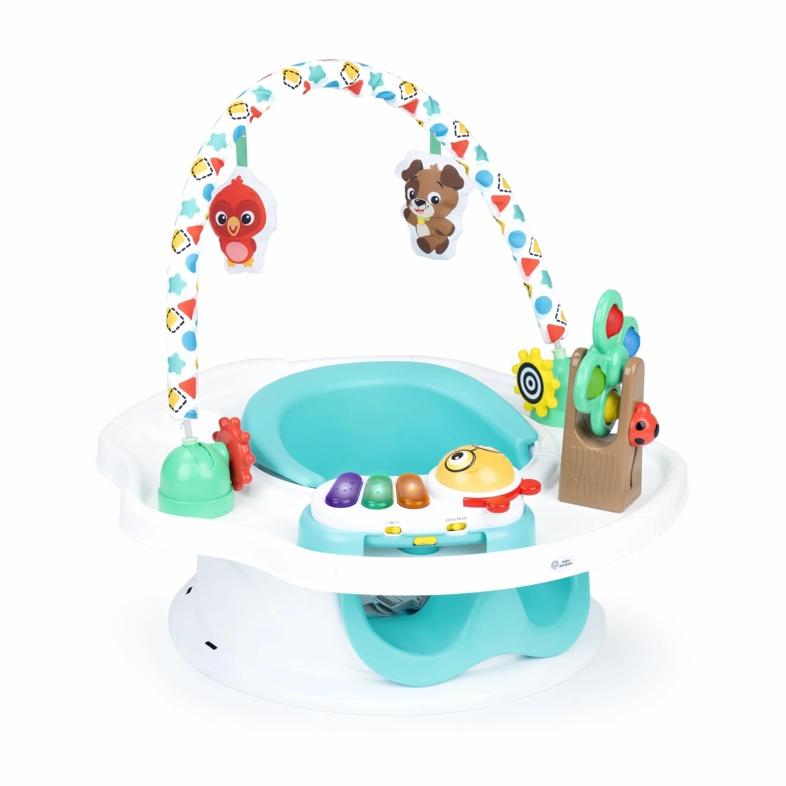 Baby Einstein, Il sedile multiattività 3 in 1 SuperSeat Touch of Tunes, con musica e luci, 6+ mesi
