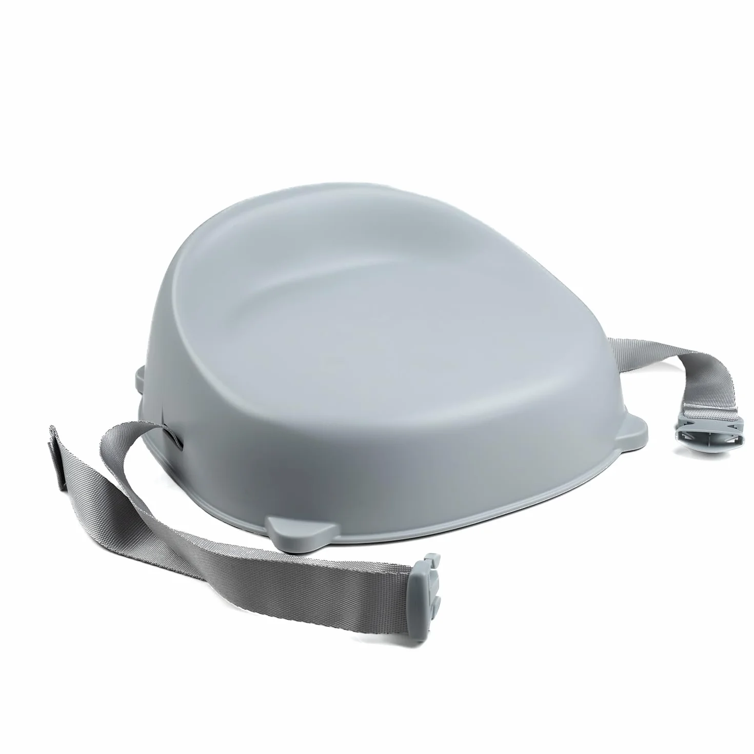 THERMOBABY - Rialzo per sedia EASY - Rialzo - Dai 3 ai 6 anni (o fino a 30 kg) - Confortevole - Leggero e Trasportabile - Facile da installare - Grigio Charme - Made in France