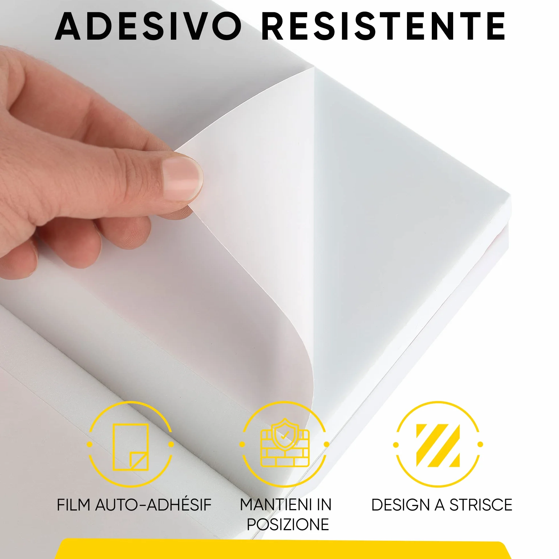 NURADA Paracolpi Garage. Protezione Portiere Auto. Pack 4. Paracolpi Portiere Auto. Paraspigoli Angolari. Angolari per Muro. Paraspigoli Gommapiuma. 40x20x2cm (Giallo riflettente)