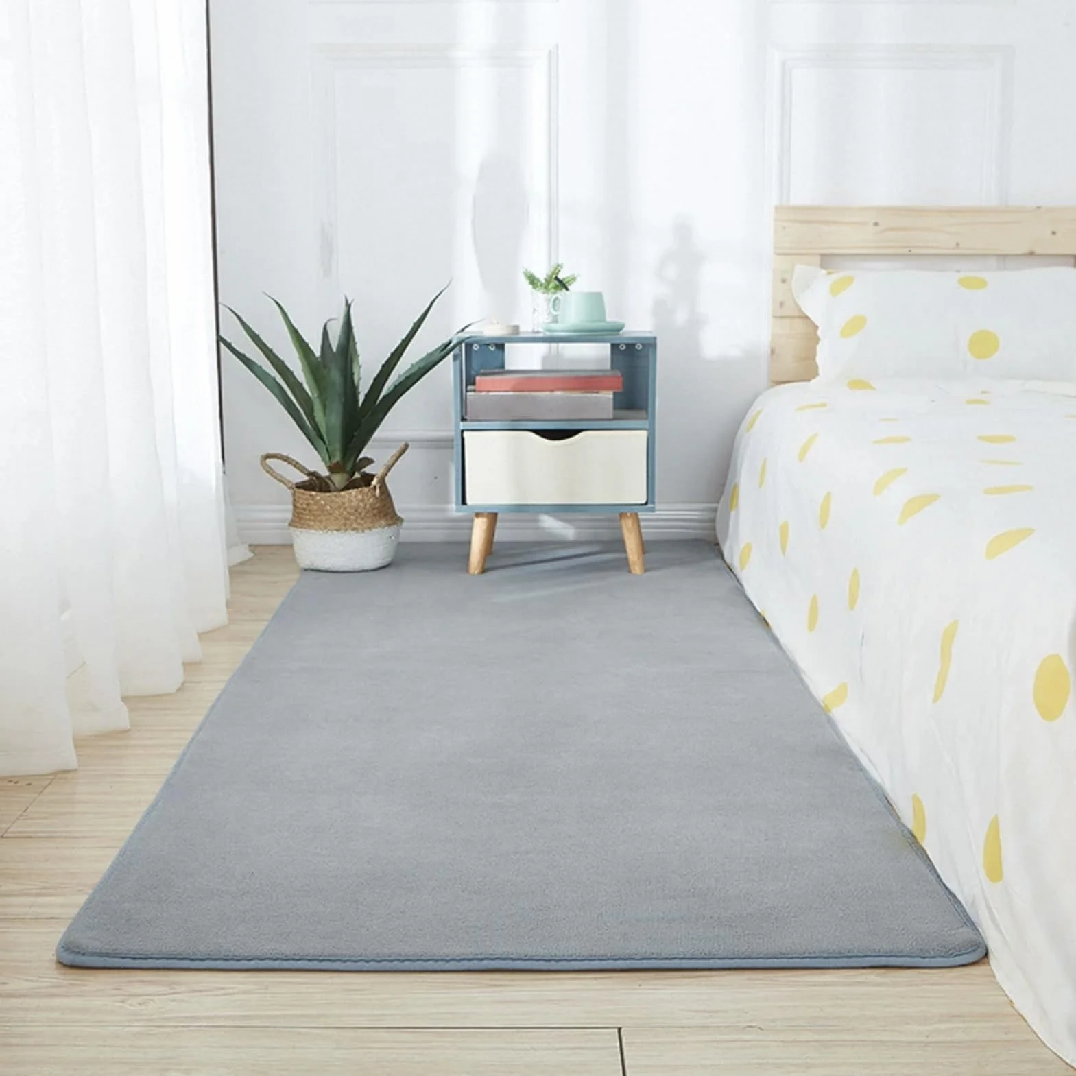 2cm Tappeto Gioco Bambini 120 x 180 cm Grigio Scuro Extra Spesso e Pieghevole, Antiscivolo Tappeto strisciante Ideale per Pavimenti e Box Neonato