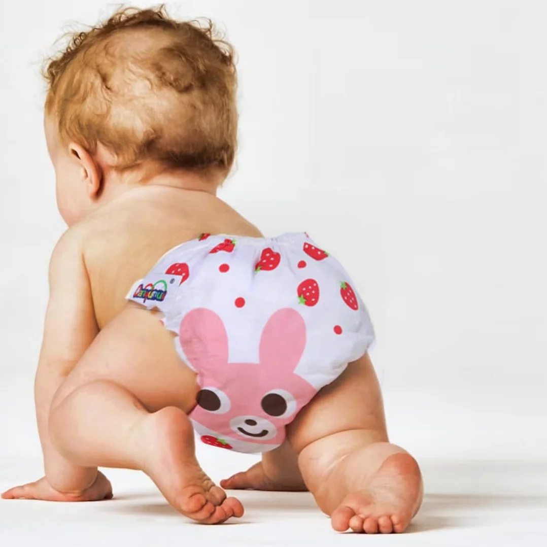 Pannolini Lavabili, Riutilizzabile Pannolini da Nuoto, Costume Pannolino Lavabili, Impermeabile Pannolino Piscina (0-3 Anni), 2 pezzo