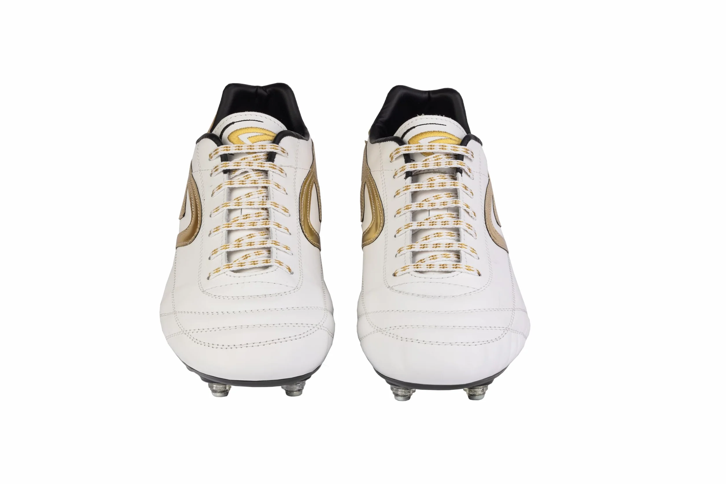 Scarpe da Rugby in Pelle di Vitello Soft Ground con 6 Tacchetti Intercambiabili - Club Rugby