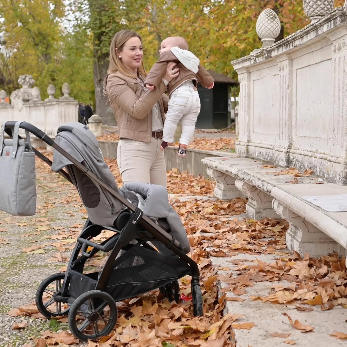 TENDS Fasciatoio Portatile Neonato - Fasciatoio Pieghevole e Impermeabile per Viaggio como Neonato Accessori Utili - Regalo Nascita Perfetto per Bimbo e Bimba - Fasciatoio neonato portatile
