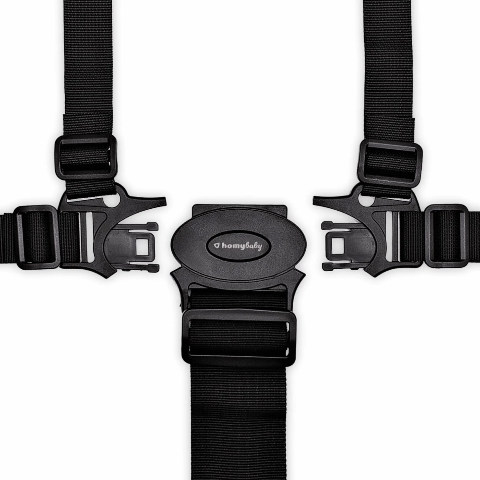 HOMYBABY® Cintura di Sicurezza per Bambini per Seggiolino | Cinghie per Bambini, Cintura per Passeggino, Adatta per Seggiolone Pappa Universale, Passeggini, Sedie, Ganci per Biciclette