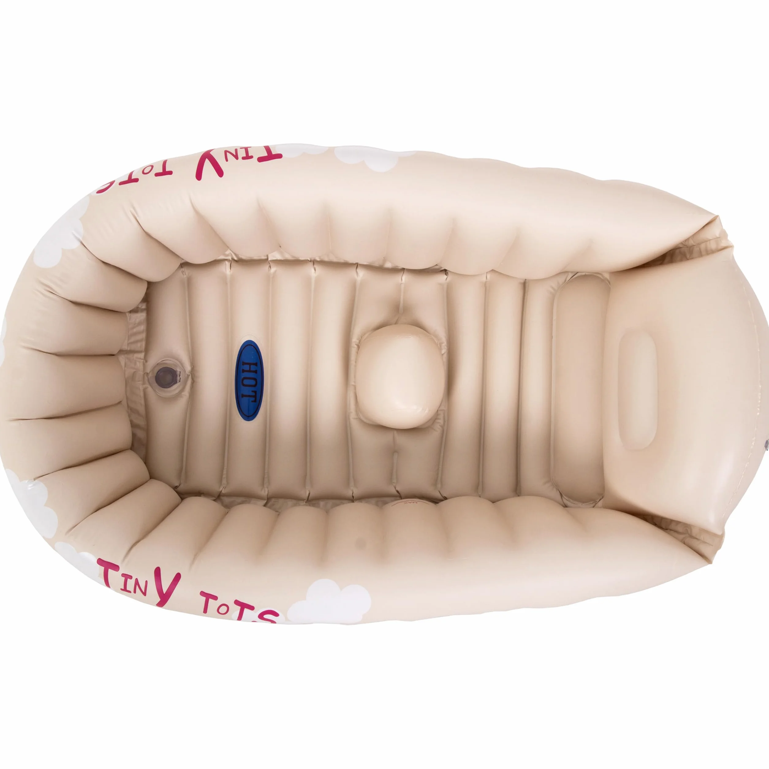 SUN CLUB AVENLI 17118 Tiny Tods Bagnetto Gonfiabile, Beige, 91 x 61 x 29 cm