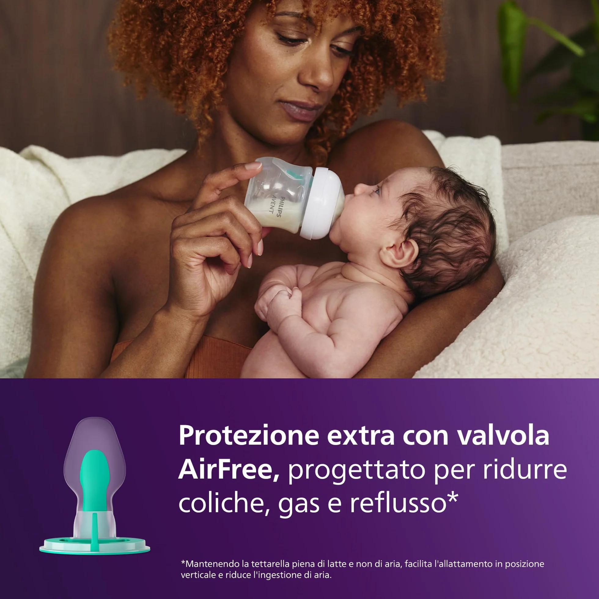 Philips Avent Set regalo con 1 ciuccio, 4 biberon e scovolino per pulizia