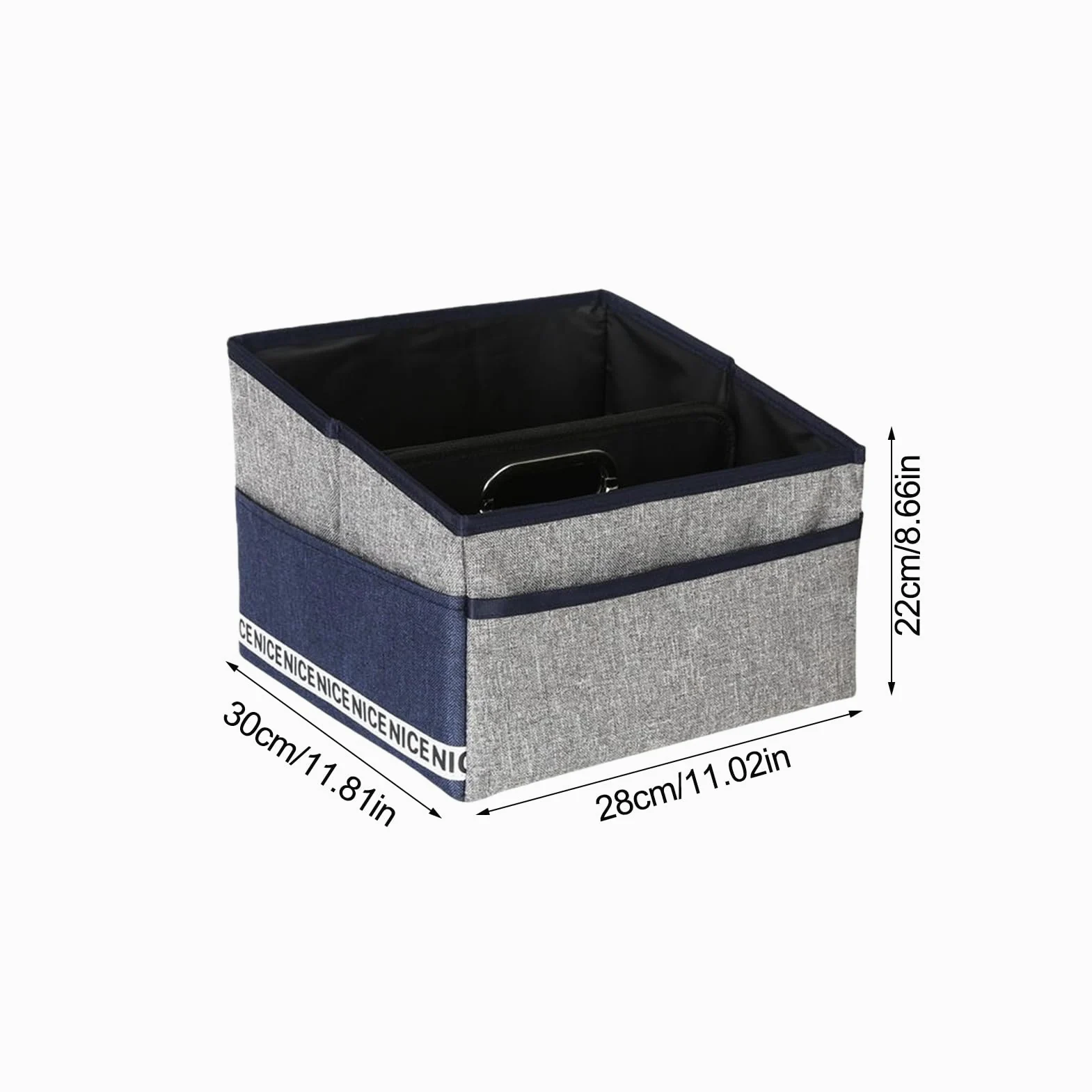 Organizer per auto | Organizzatore pieghevole, scatole per snack per sedile posteriore | per auto SUV auto cofano bagagli viaggio ufficio documenti cibo veicolo spostamento sedile posteriore