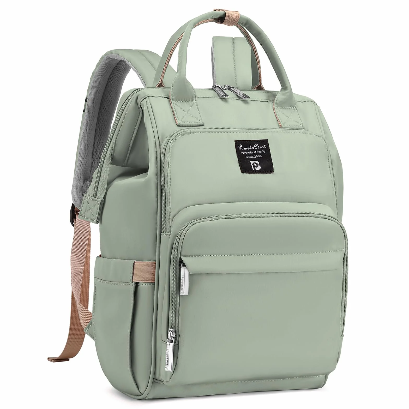 Pomelo Best Zaino Fasciatoio per Bambini con Fasciatoio Impermeabile Grande Capacità Borsa Passeggino per Viaggi - Serie Macaron