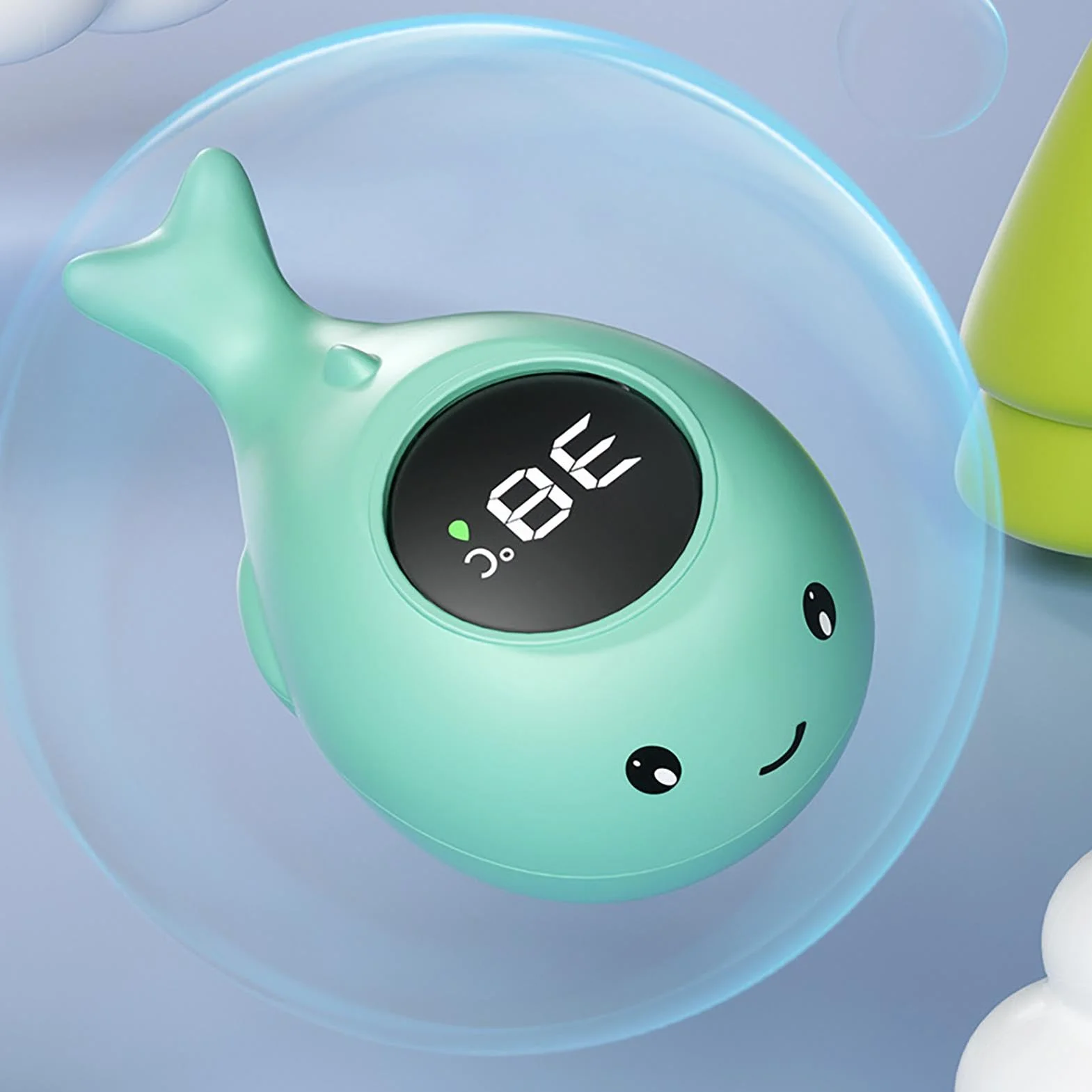 Termometro Vasca Bagno | Termometro Digitale Da Bagno Neonato | Termometro Bagnetto Bambini | Termometro Per Temperatura Acqua Bagnetto Neonato, Design Delle Balene