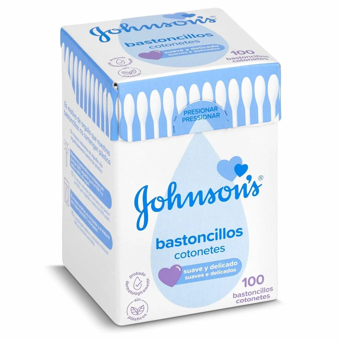 Johnson's Cotton fioc, versione spagnola 100 unità