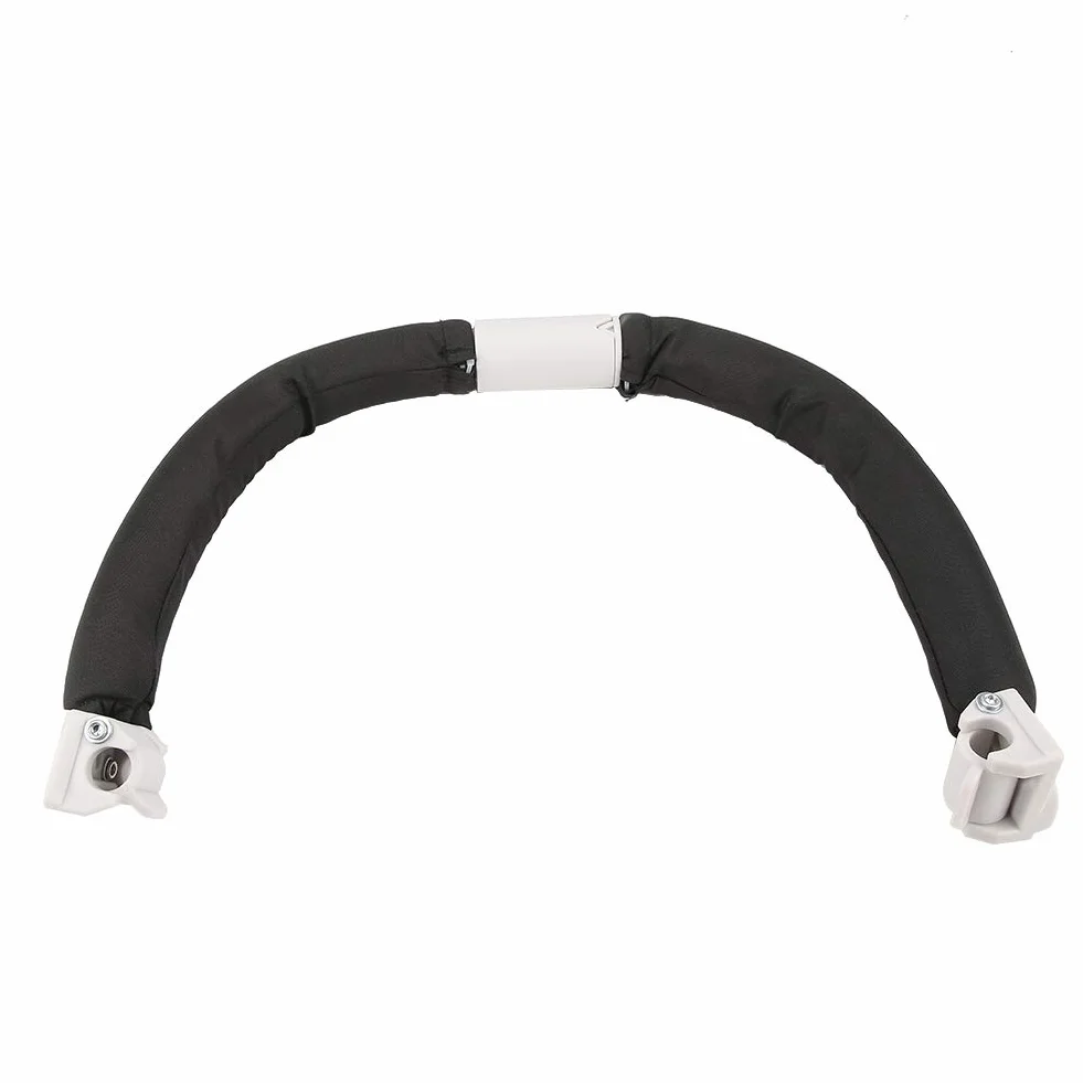 Ombrello Passeggino Barra Paraurti Universale Regolabile Passeggino Maniglia Manubrio Bracciolo Barra Paraurti Nera (Nero)