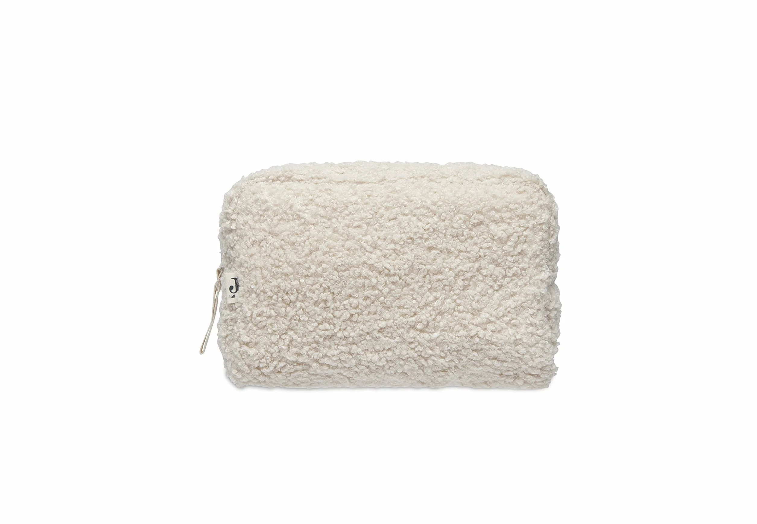 Jollein 053-577-66060 - Borsa per la cura in viaggio Boucle/Fiocco Avory, avorio, Boucle - Borsa per pannolini