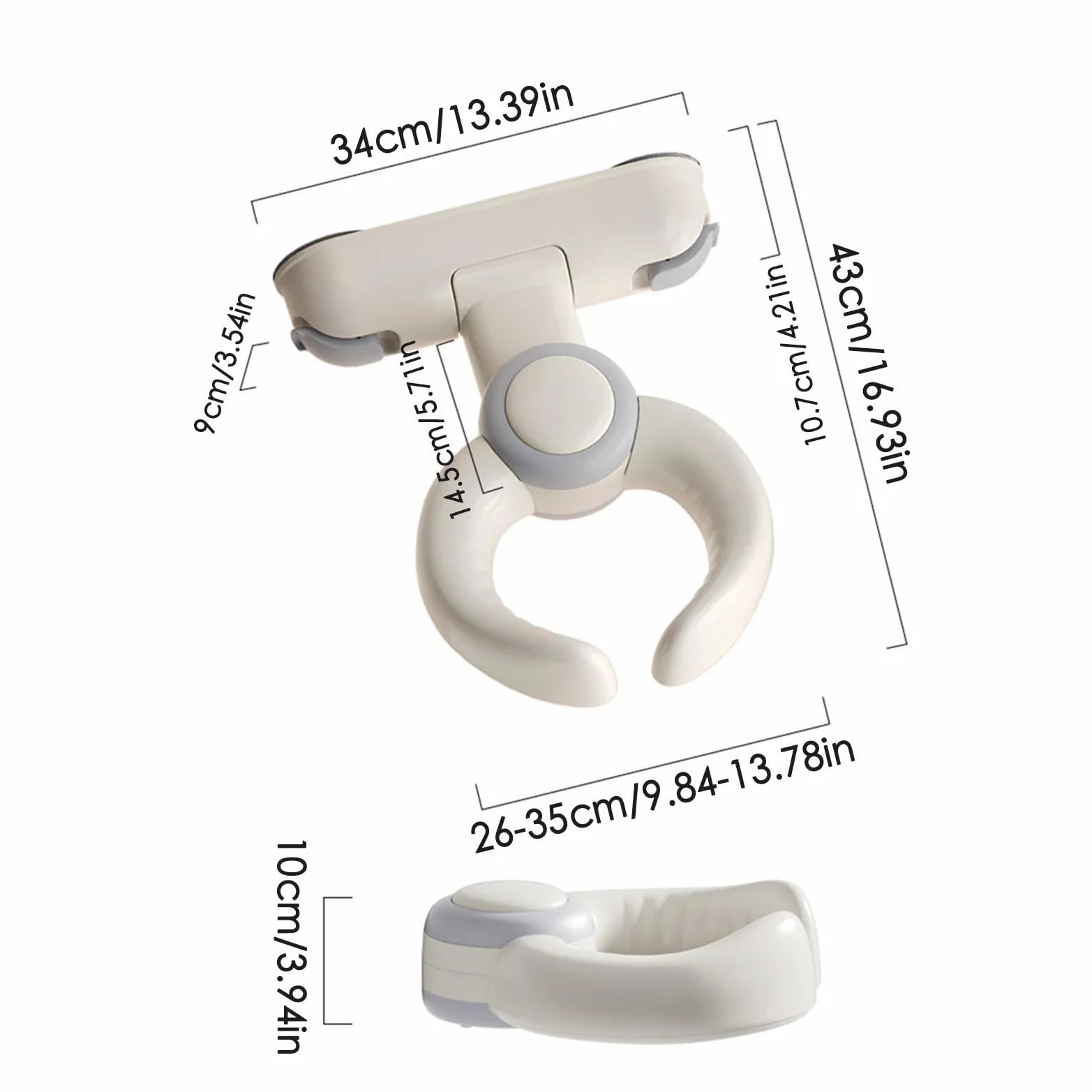 Supporto Per Bagnetto Supporto da Parete per Bambini Piccoli | Accessorio Vasca Bagno Bambini Unisex Oltre 6