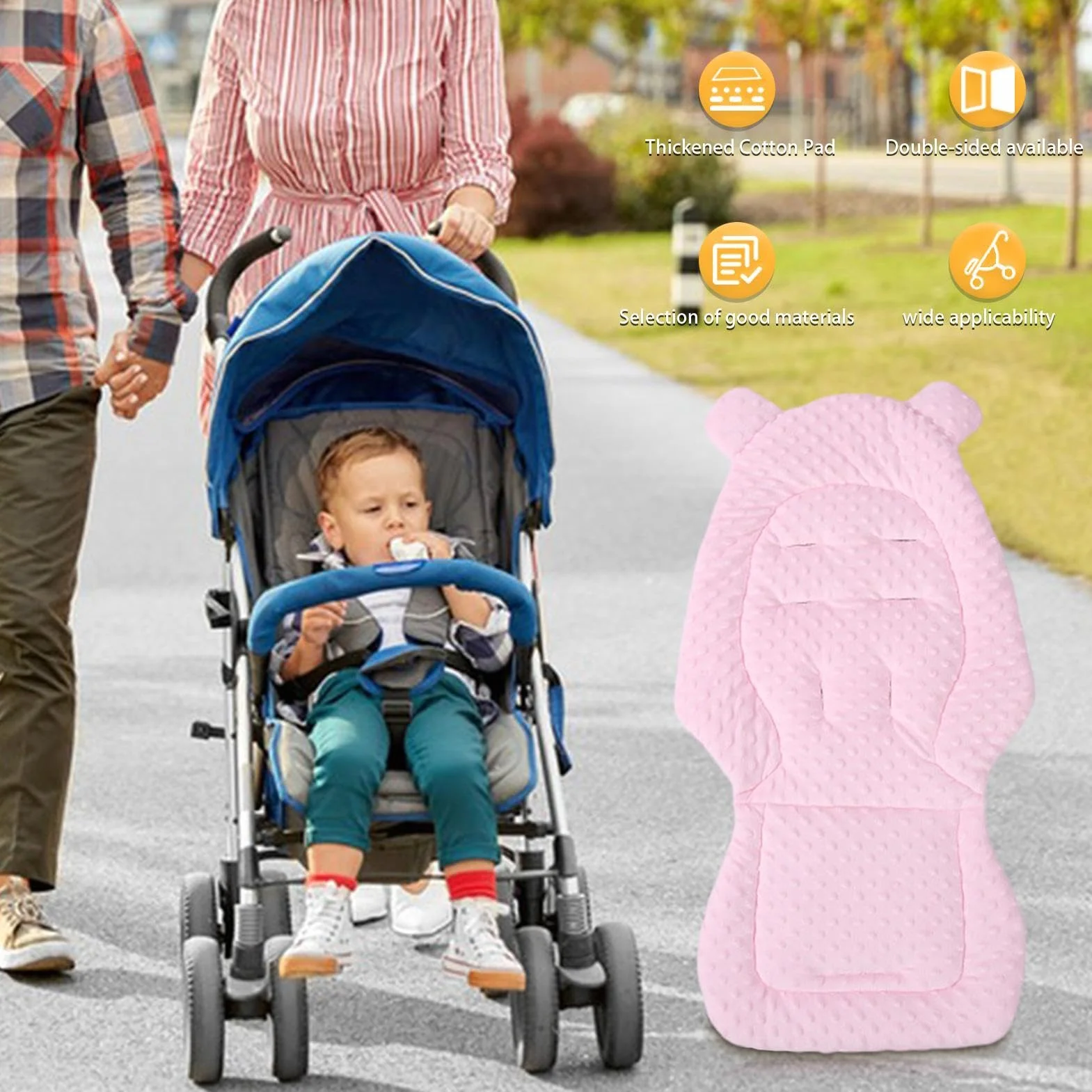 Coprisedile universale per seggiolino auto, cuscino riduttore per seggiolino, ovetto, seggiolino sportivo, seggiolino per neonato, ovetto per poggiatesta