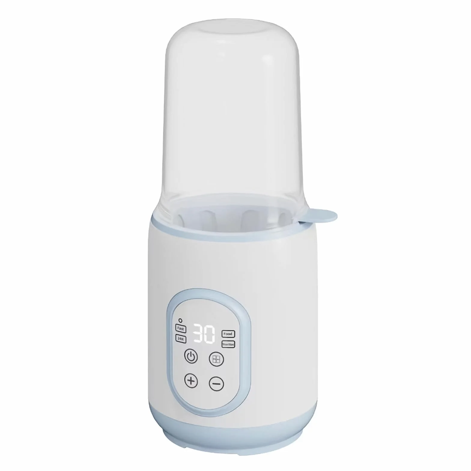 Scaldabiberon, Rapido Scaldalatte Bambini per Latte Materno o Formula, 8 in 1 Sterilizzatore per Biberon, Scongelamento Rapido Intelligente, Mantenimento in Caldo, Sterilizzazione, Facile da Usare