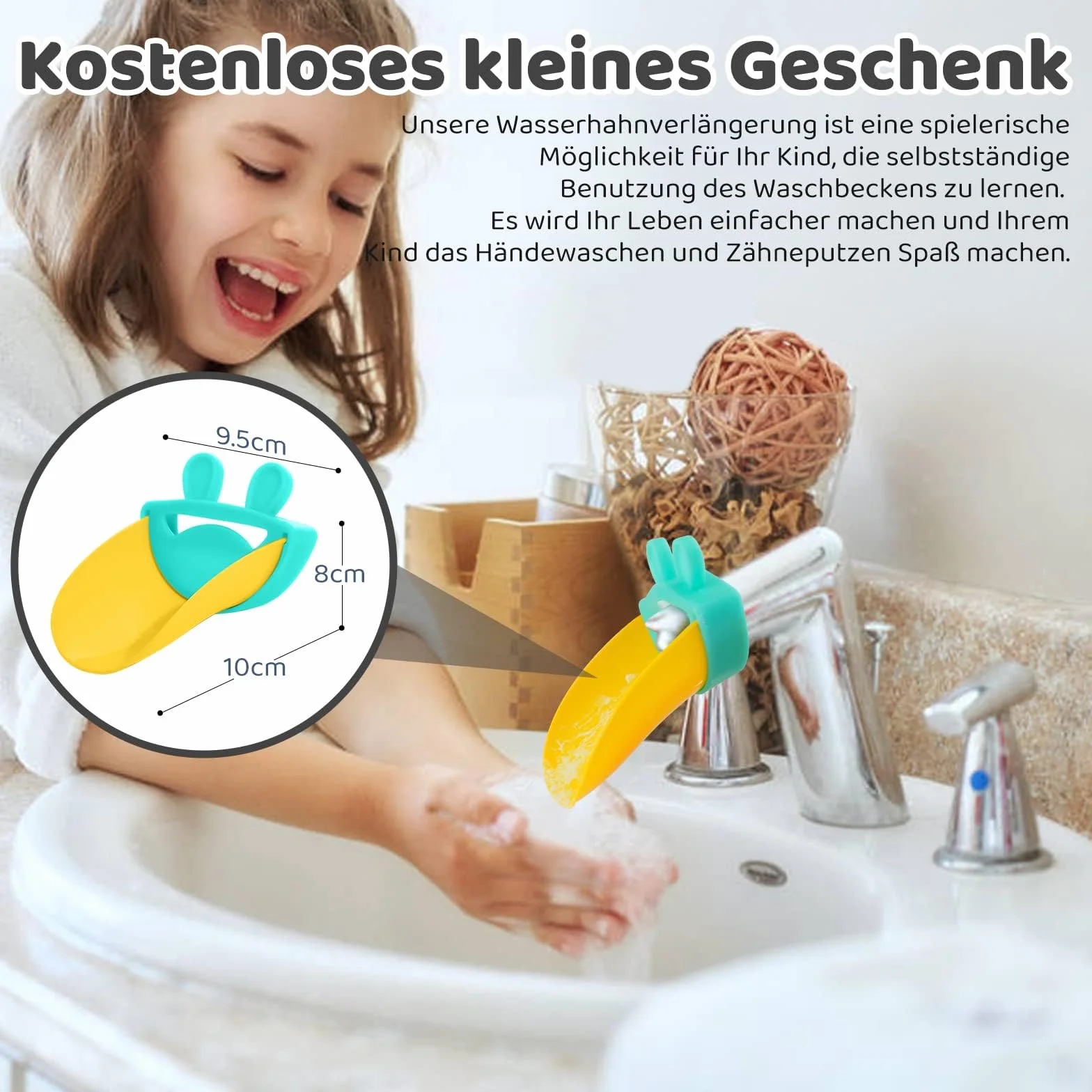 Onasti Sgabello a due gradini per bambini, Scaletta gradini, Sedile per Addestramento per WC, Multifunzione, Regolabile in Altezza, Con braccioli, Antiscivolo - Da 1.5 a 5 Anni circa