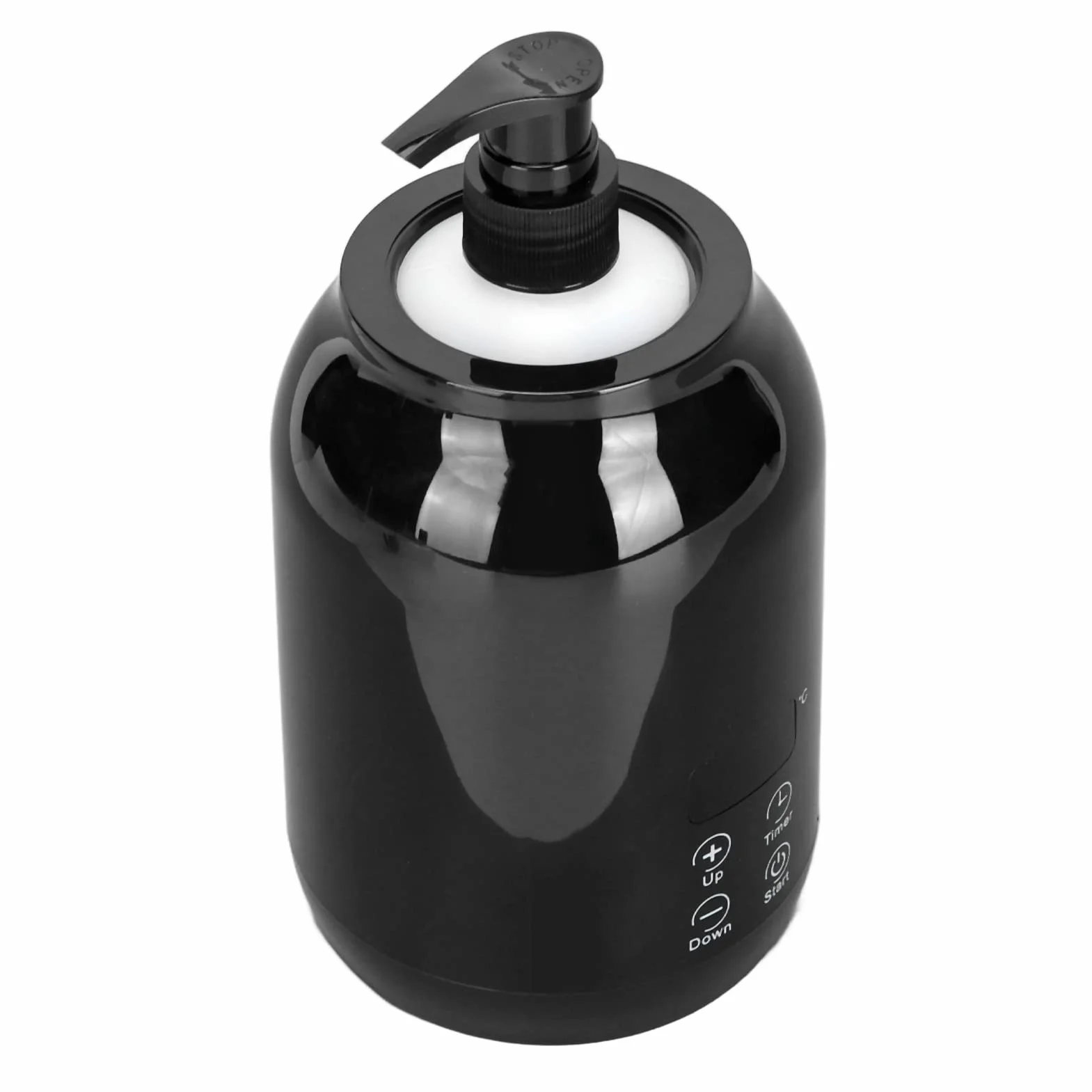Scaldabiberon per Olio Massaggio, Scaldabiberon con Schermo a LED Portatile Regola la Temperatura dello Scaldabiberon per Olio Essenziale per Gel Crema per Lozione All'olio