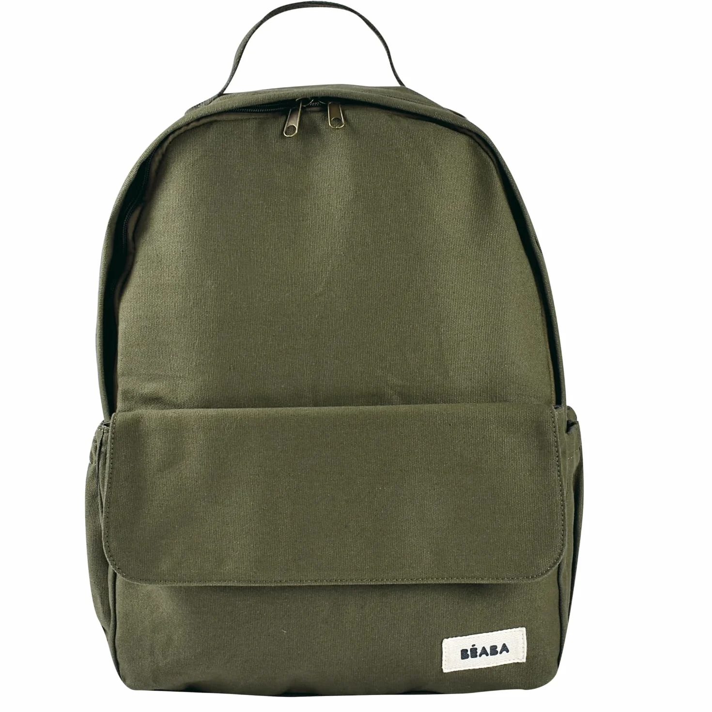BÉABA Zaino Fasciatoio Bebè Tokyo 21L – Zaino Maternità Unisex Mamma e Papà, 9 Tasche, Tasca Termica, Aggancio Passeggino, Fasciatoio Imbottito – Cachi