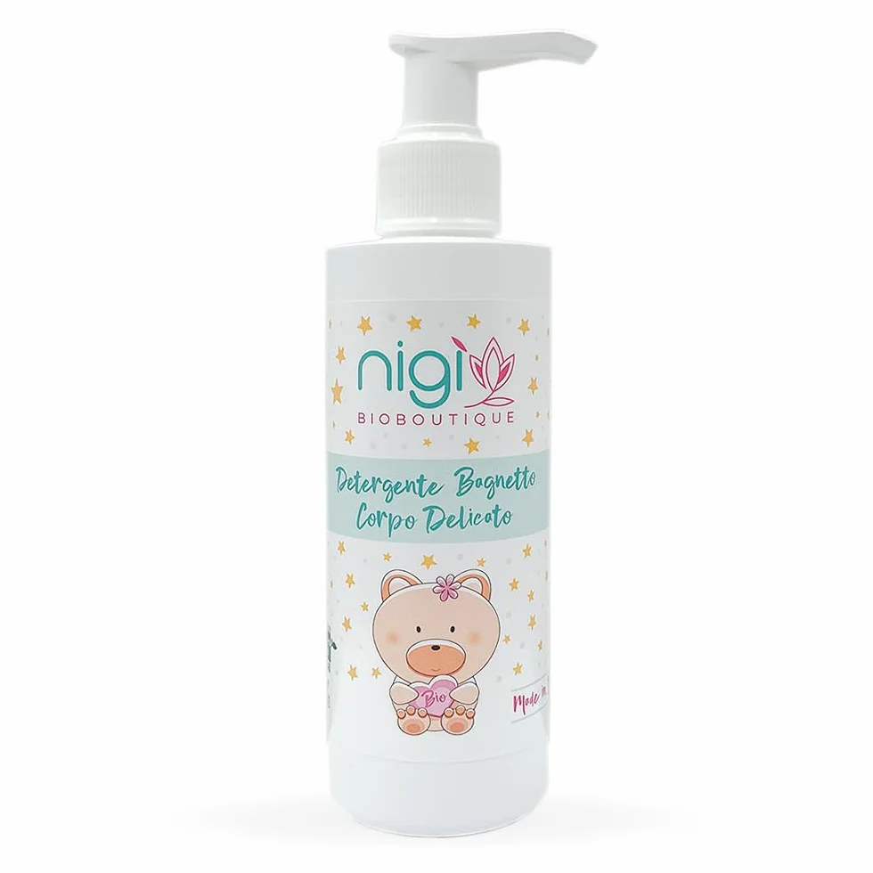 Nigì Bio Boutique - Box prodotti neonato Mille attenzioni - Set igiene e bagnetto - Idee regalo per neonati e bambini - Idee lista nascita