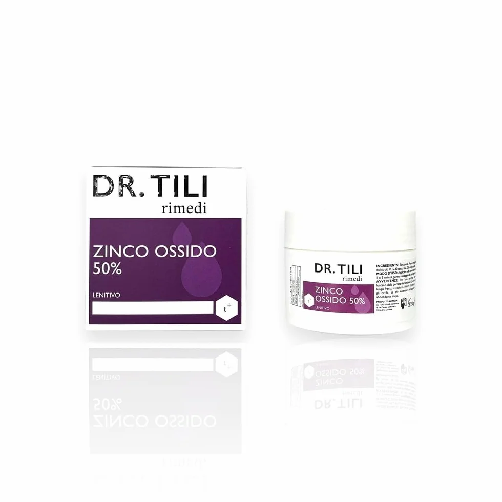 Pasta Ossido di Zinco 50% e Olio di Mandorla 50g Dr.Tili
